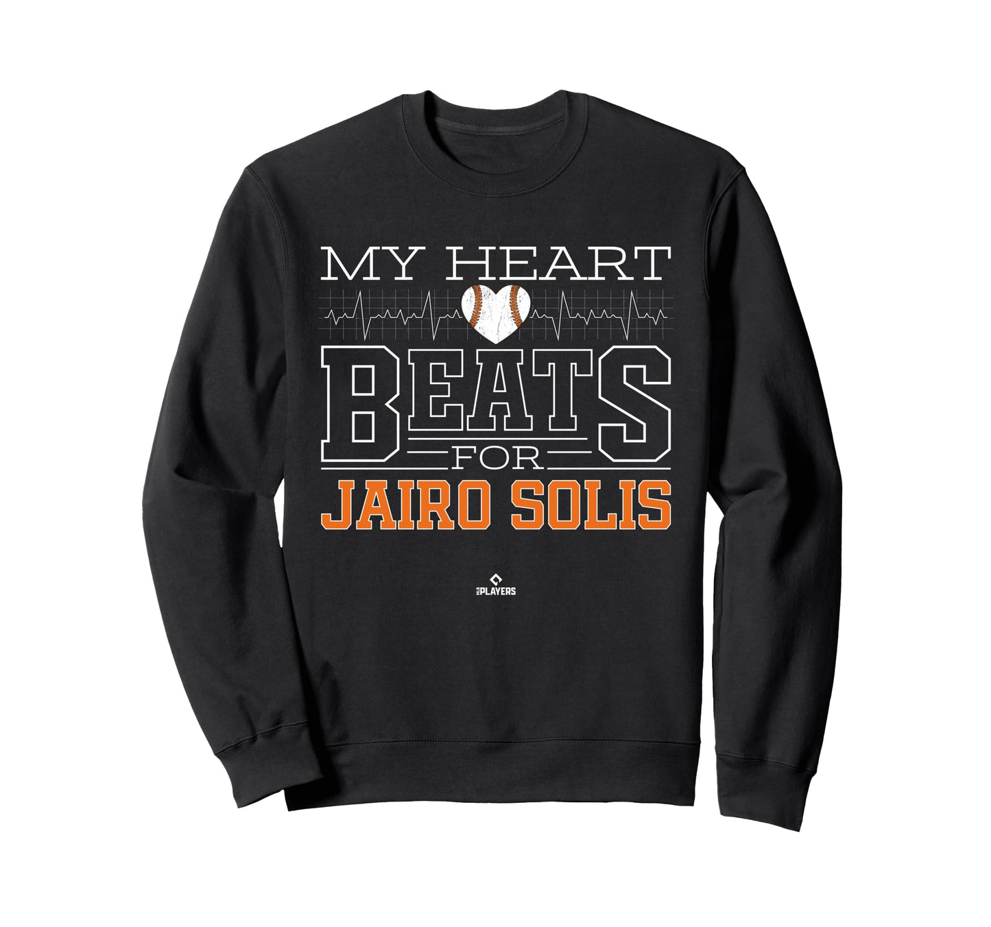 My Heart Beats Jairo Solis Sweatshirt - Casual Everyday Wear Men Women - T-Shirt, Sweatshirt, Hoodie