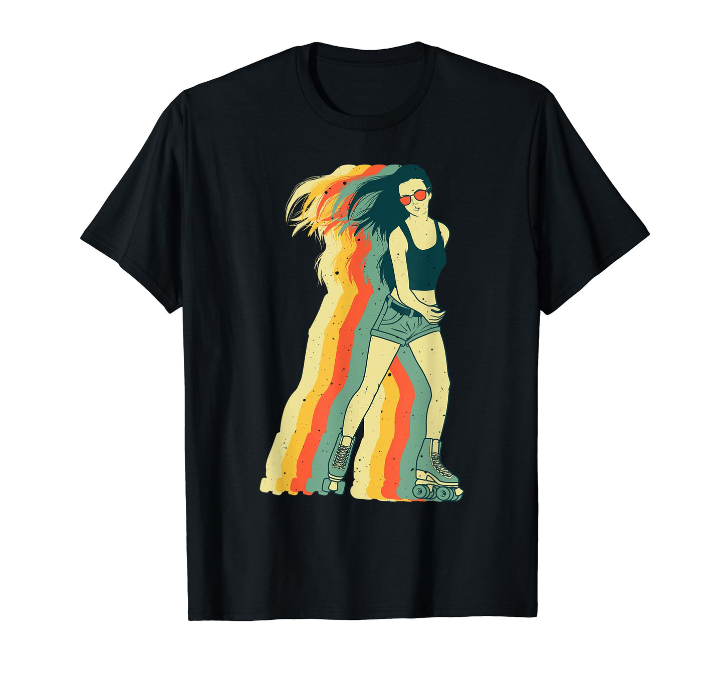 Roller Skating Roller Skater T-Shirt - Casual Everyday Wear Unisex - T-Shirt, Sweatshirt, Hoodie