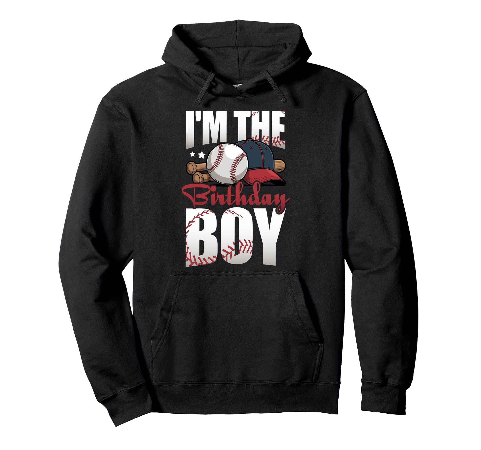 Im Birthday Matching Baseball Birthday Hoodie - Unique Graphic Unisex - T-Shirt, Sweatshirt, Hoodie