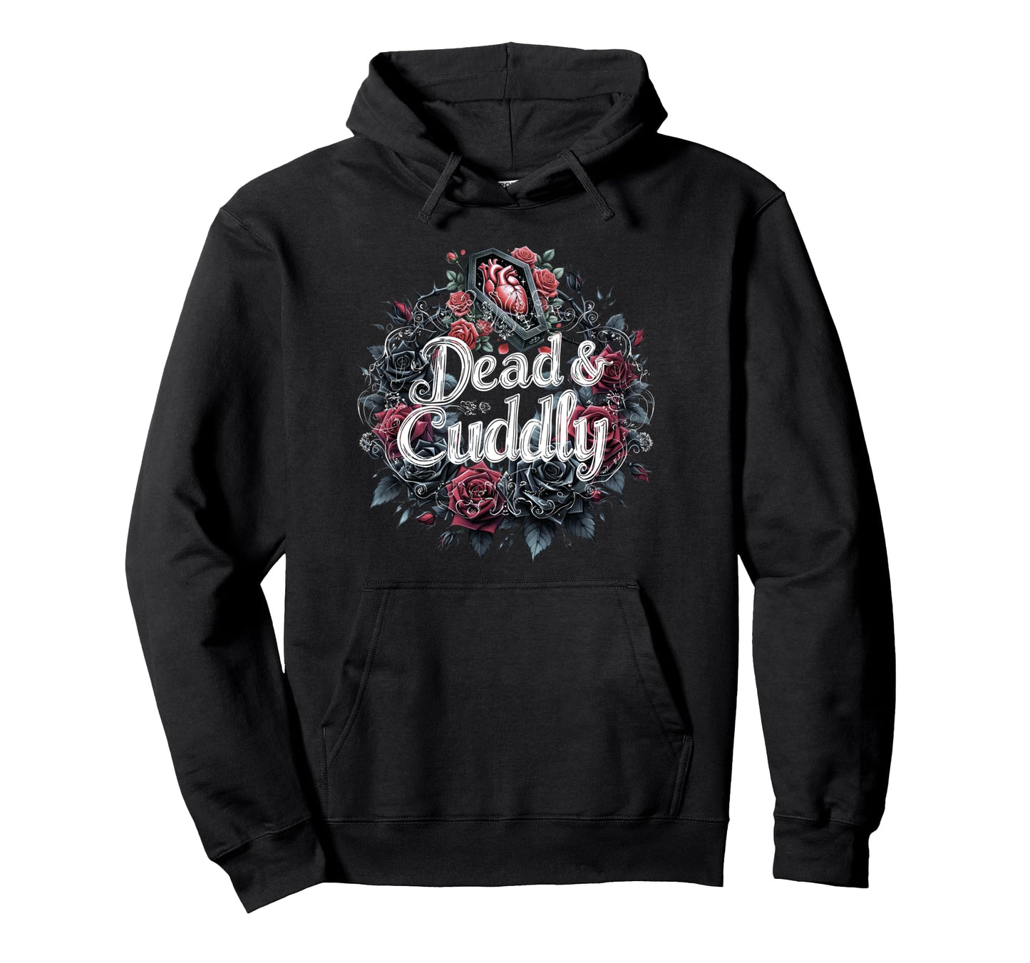 Dead And Cuddly Gothic Alt Grunge Hip Hoodie - Novelty Apparel for Adults - T-Shirt, Sweatshirt, Hoodie