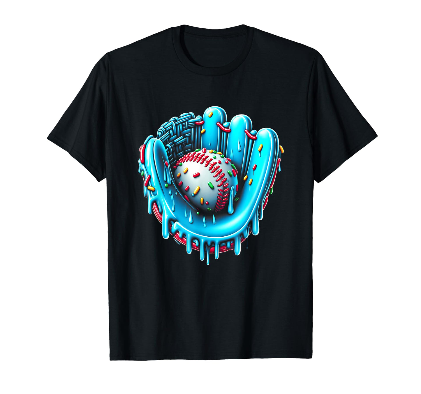 Ice Cream Drip Baseball Bat T-Shirt - Streetwear Style Men Women - T-Shirt, Sweatshirt, Hoodie