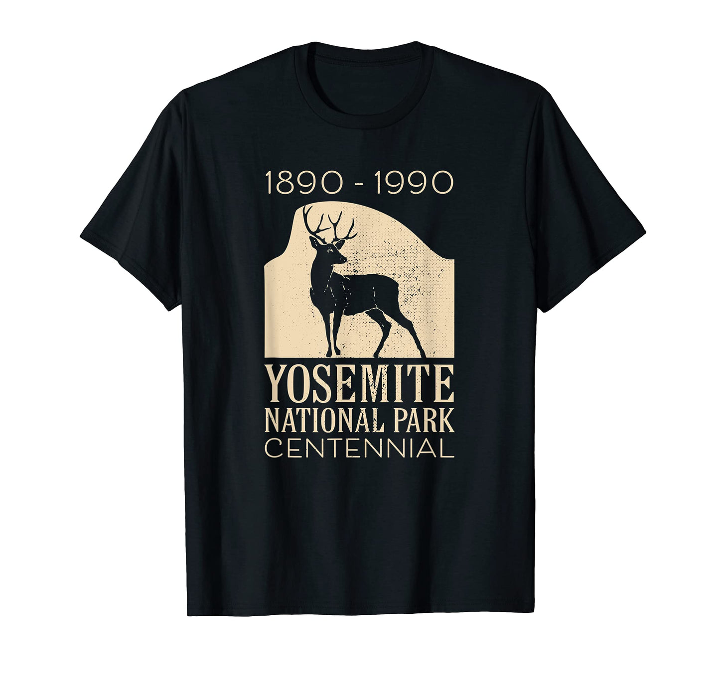 Yosemite National Park 1890 1990 T-Shirt - Novelty Apparel for Adults - T-Shirt, Sweatshirt, Hoodie