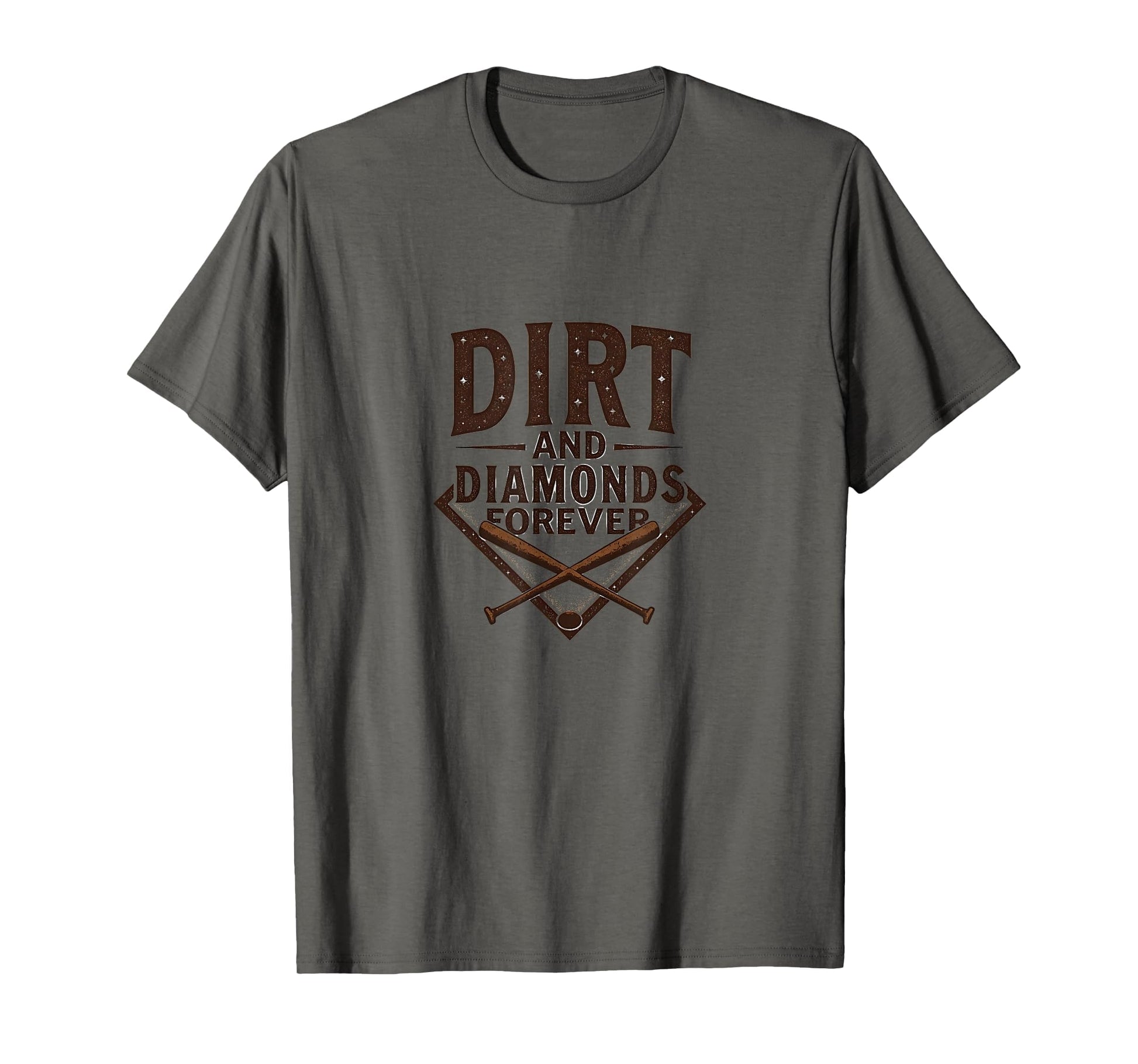 Dirt And Diamonds Forever Baseball T-Shirt - Streetwear Style for Adults - T-Shirt, Sweatshirt, Hoodie