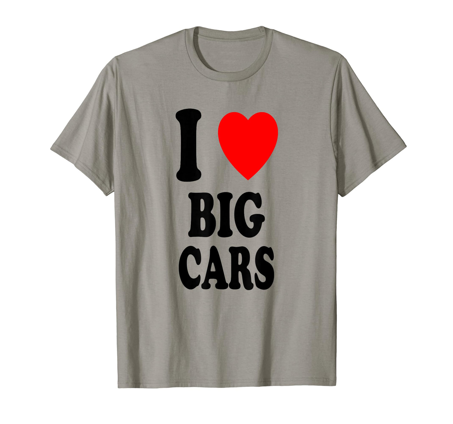 I Heart Love Big Cars Mechanic Racing T-Shirt - Unique Graphic Men Women - T-Shirt, Sweatshirt, Hoodie