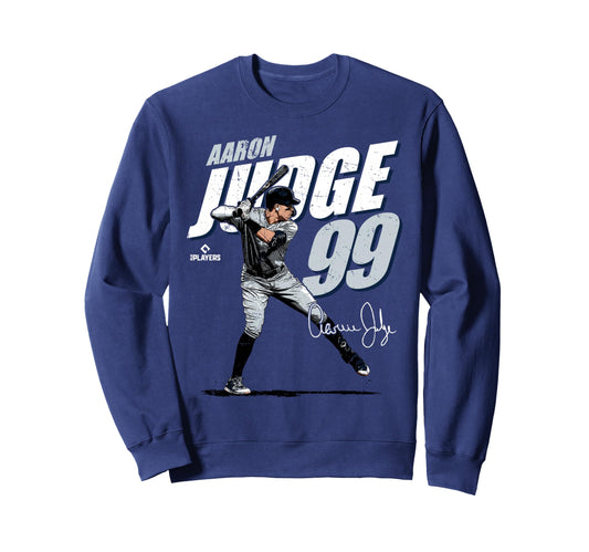Aaron Judge New York Y Mlb Sweatshirt - Custom Art Print for Adults - T-Shirt, Sweatshirt, Hoodie