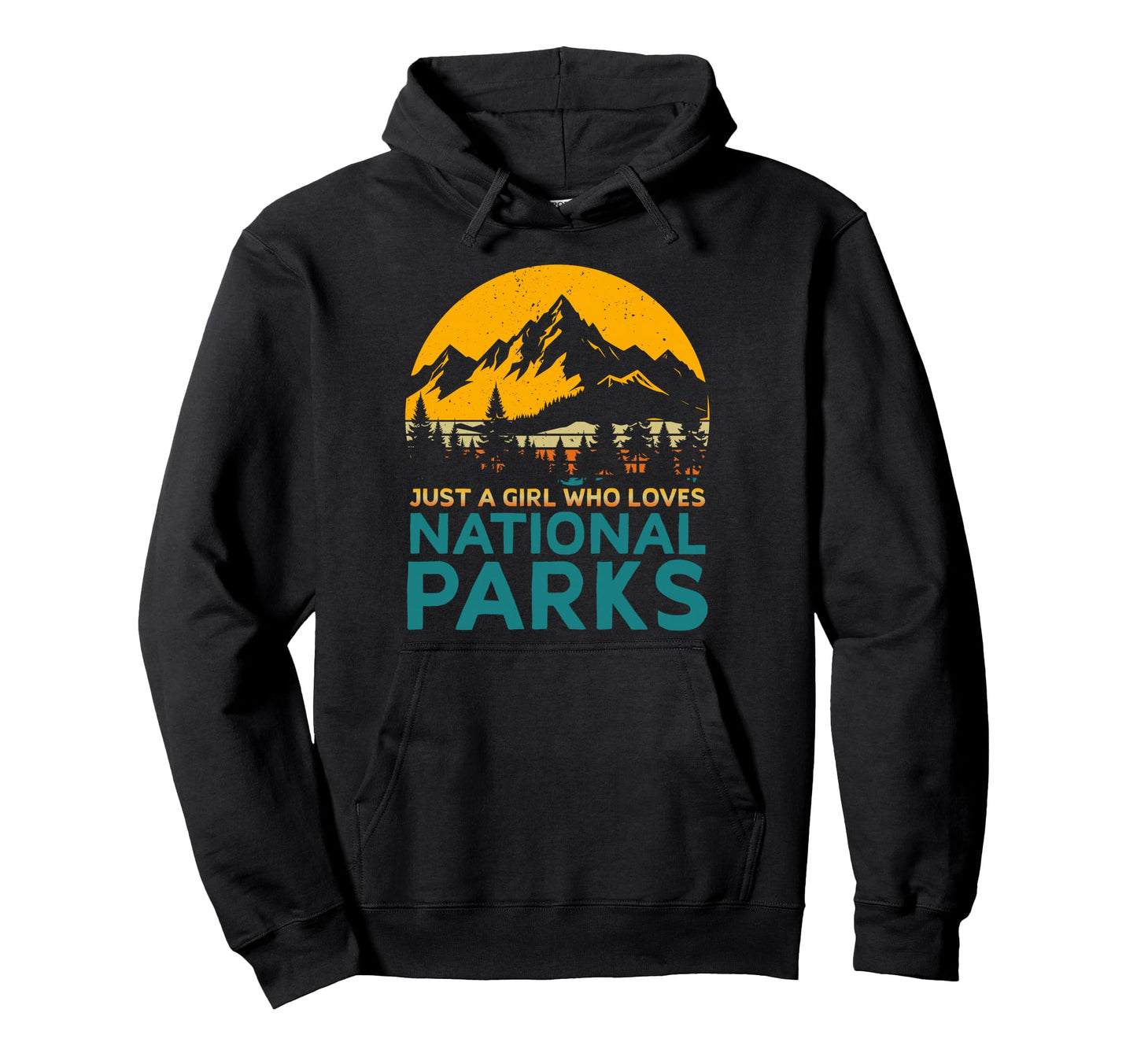 Funny Just Who Loves National Parks Hoodie - Aesthetic Graphic for Adults - T-Shirt, Sweatshirt, Hoodie