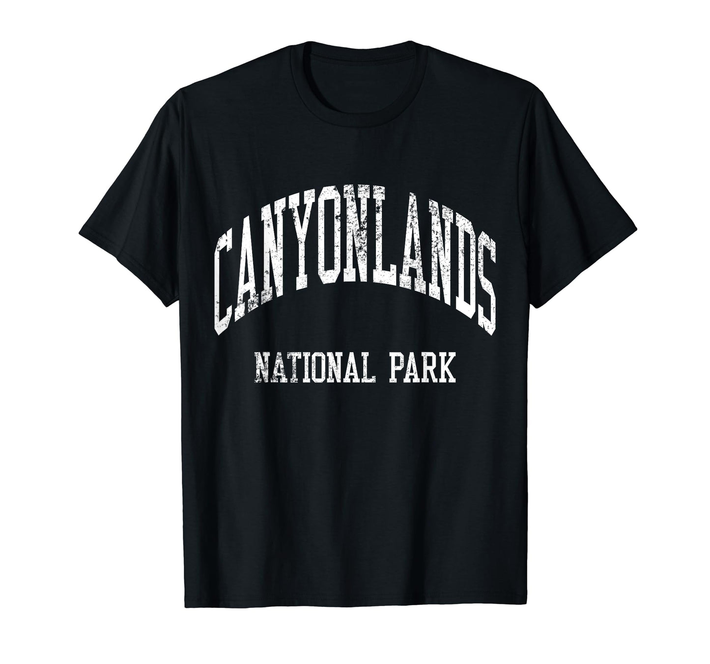 Canyonlands National Park 70S College T-Shirt - Trendy Graphic for Adults - T-Shirt, Sweatshirt, Hoodie