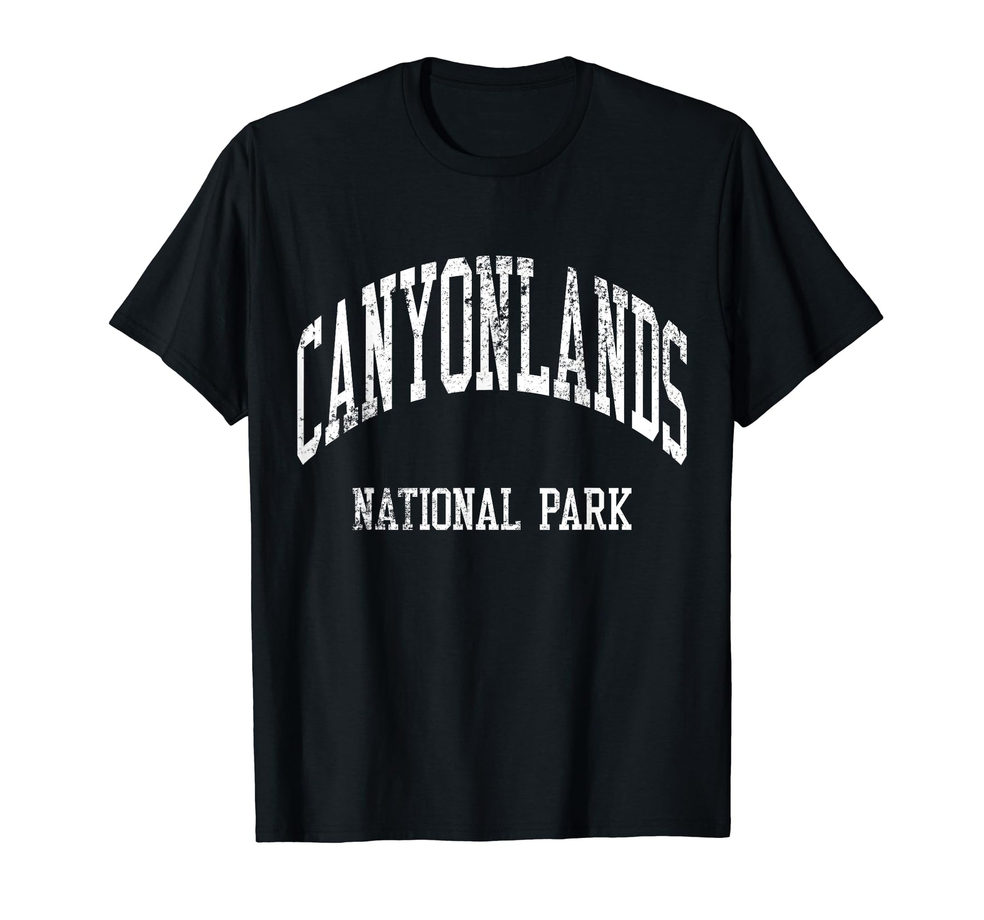Canyonlands National Park 70S College T-Shirt - Trendy Graphic for Adults - T-Shirt, Sweatshirt, Hoodie
