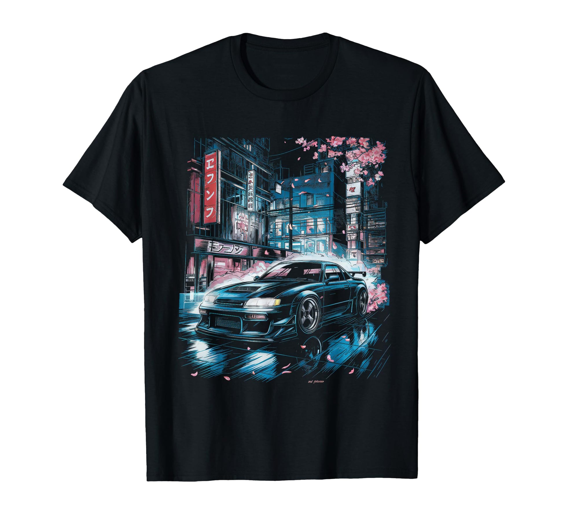 Japanese Car Jdm Japan Street Racing T-Shirt - Minimalist Print for Adults - T-Shirt, Sweatshirt, Hoodie