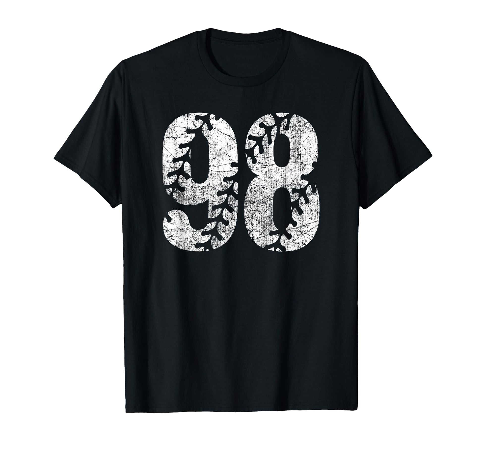 Baseball Softball Mom 98 Number 98 T-Shirt - Casual Everyday Wear Unisex - T-Shirt, Sweatshirt, Hoodie