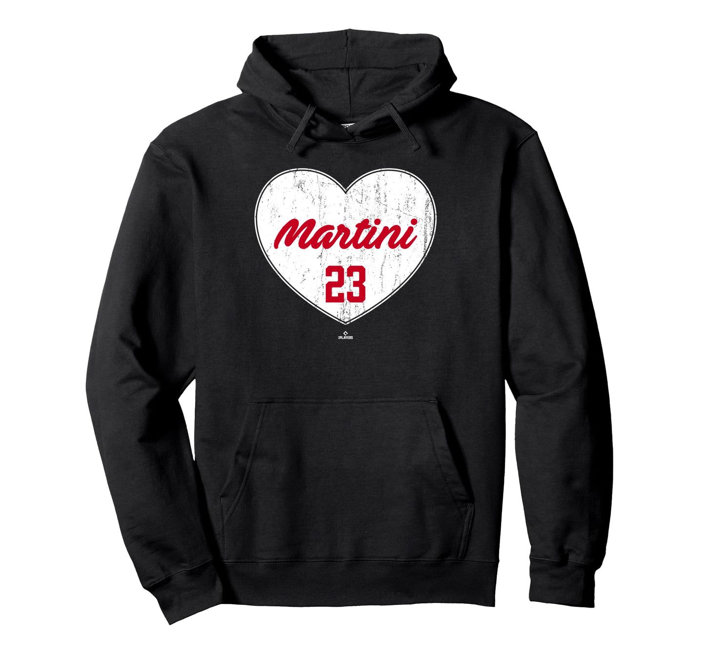 Distressed Heart Nick Martini Hoodie - Fun Novelty Design for Adults - T-Shirt, Sweatshirt, Hoodie