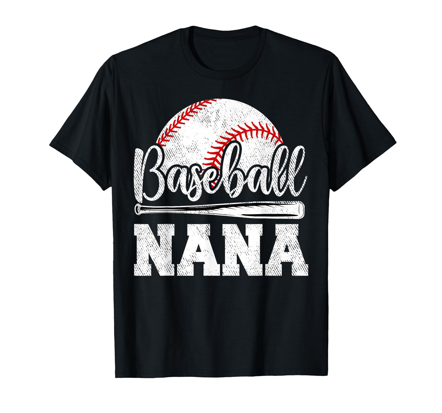 Baseball Nana Baseball Player Game Day T-Shirt - Unique Graphic Unisex - T-Shirt, Sweatshirt, Hoodie