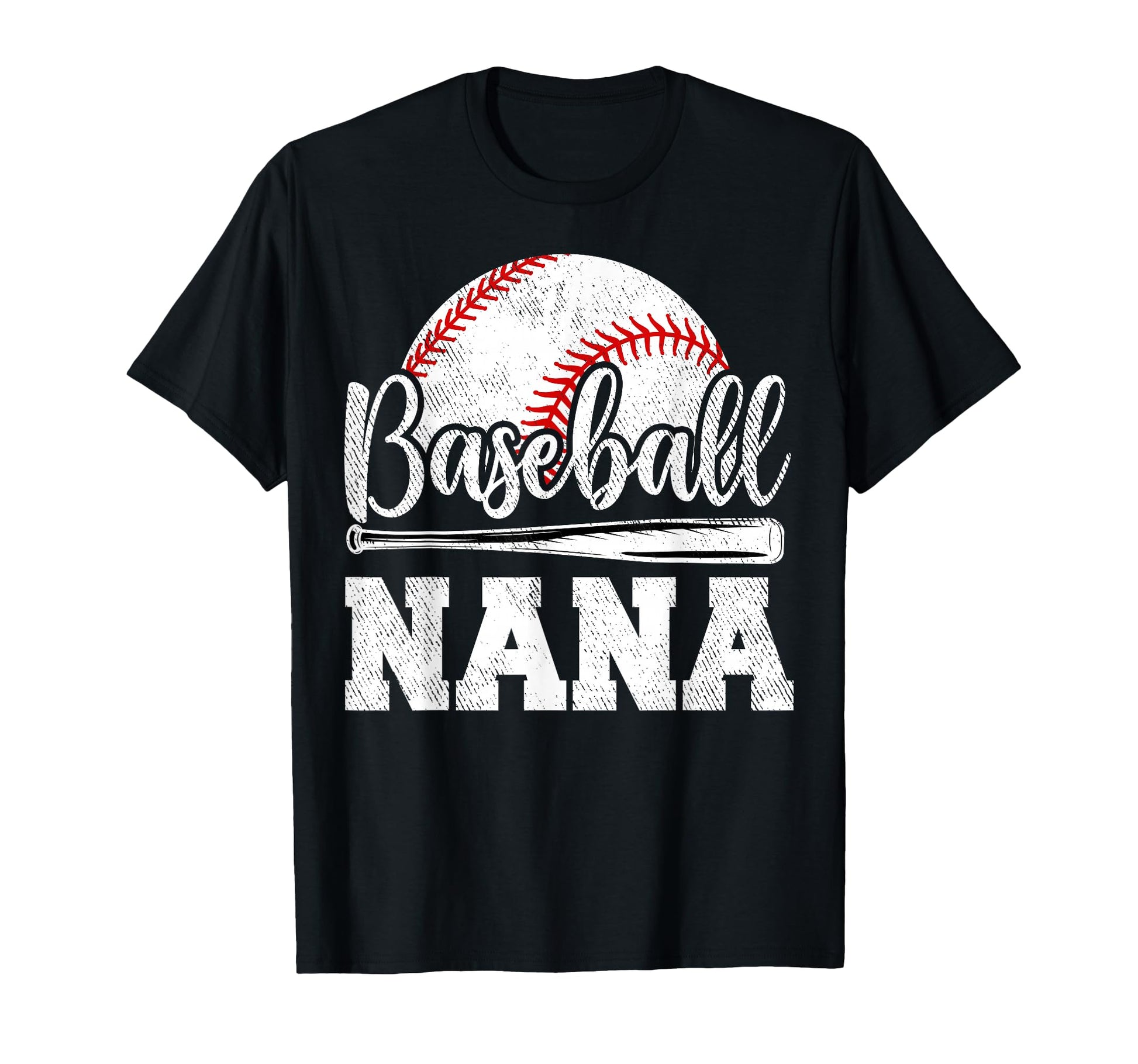 Baseball Nana Baseball Player Game Day T-Shirt - Unique Graphic Unisex - T-Shirt, Sweatshirt, Hoodie