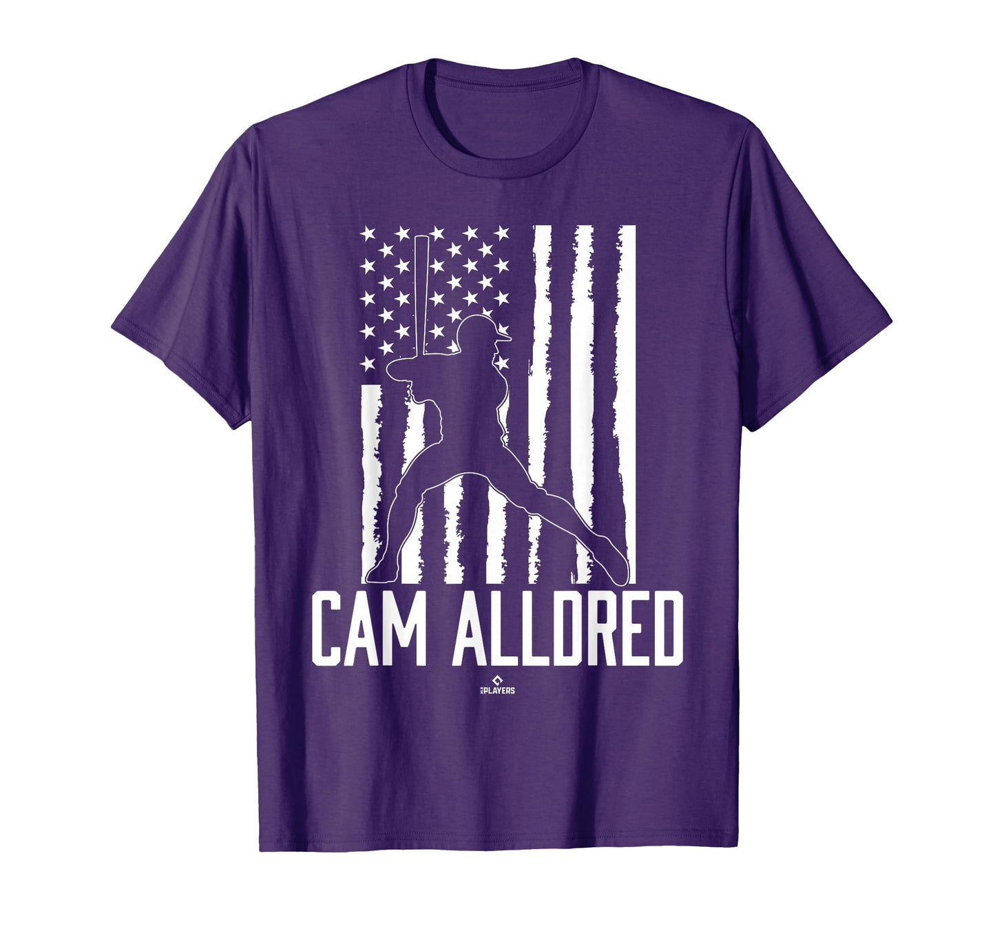 Distressed Flag Swing Cam Alldred T-Shirt - Streetwear Style Unisex - T-Shirt, Sweatshirt, Hoodie