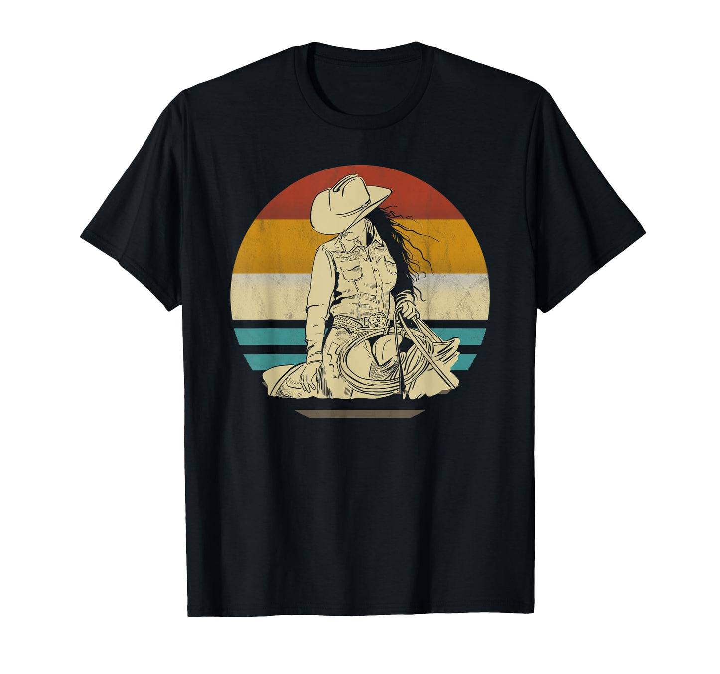 Western Riding Western Rider Riding T-Shirt - Novelty Apparel for Adults - T-Shirt, Sweatshirt, Hoodie