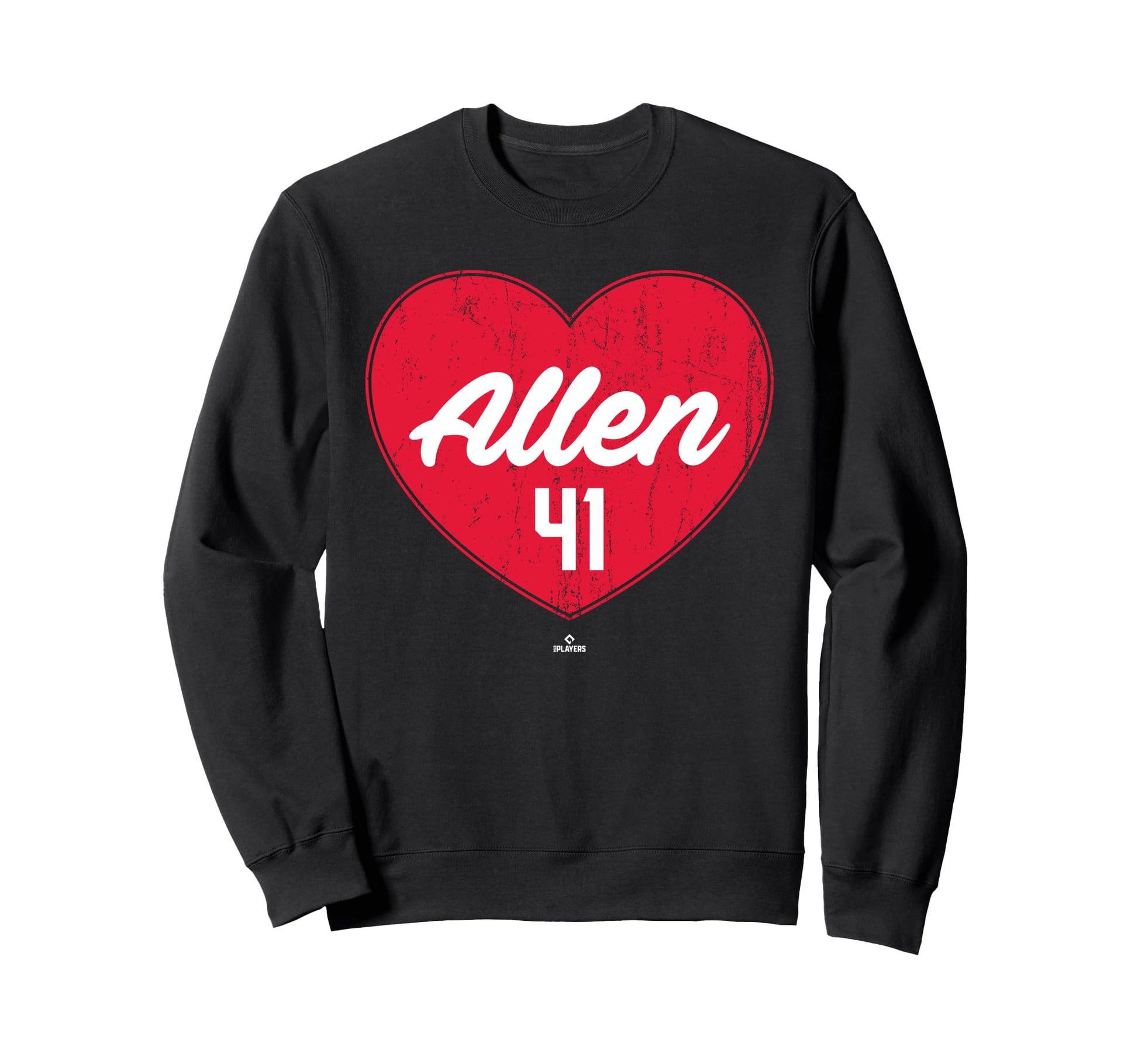 Distressed Heart Logan Allen Cleveland Sweatshirt - Unique Graphic Unisex - T-Shirt, Sweatshirt, Hoodie