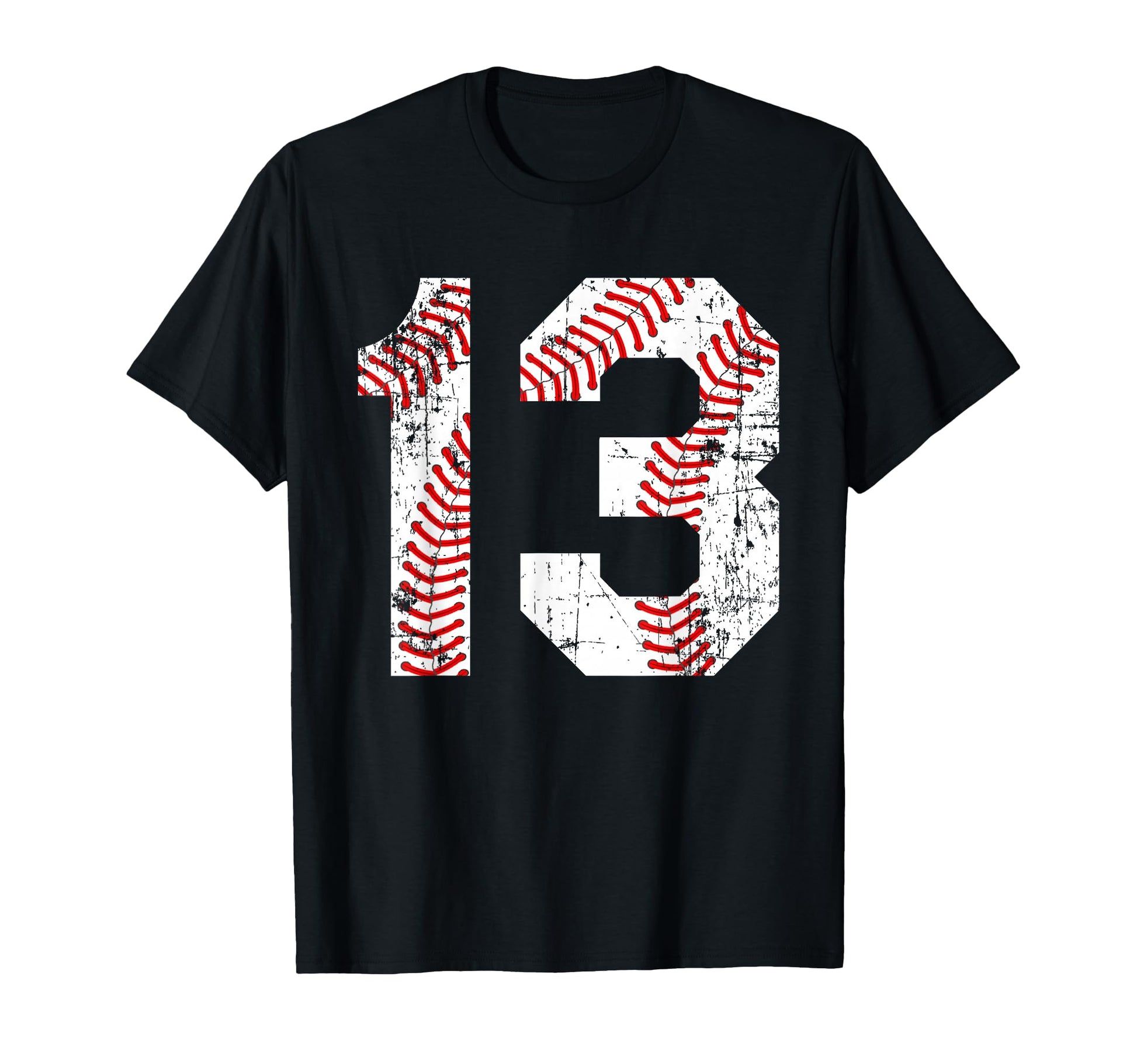 Baseball 13 Jersey Number T-Shirt - Aesthetic Graphic Unisex - T-Shirt, Sweatshirt, Hoodie