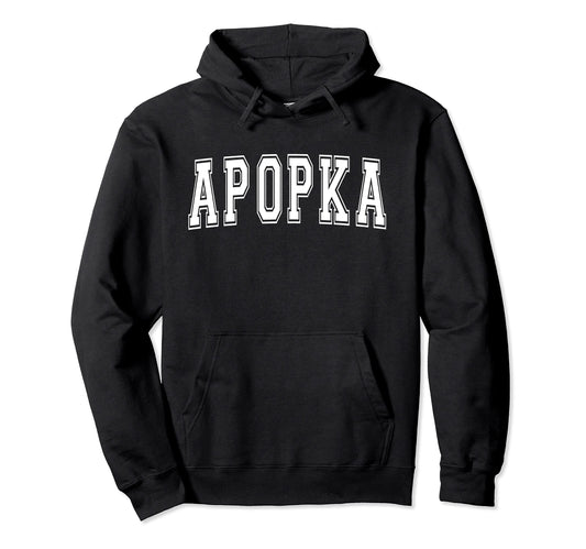 Apopka Fl Florida Usa Sports Varsity Hoodie - Trendy Graphic for Adults - T-Shirt, Sweatshirt, Hoodie