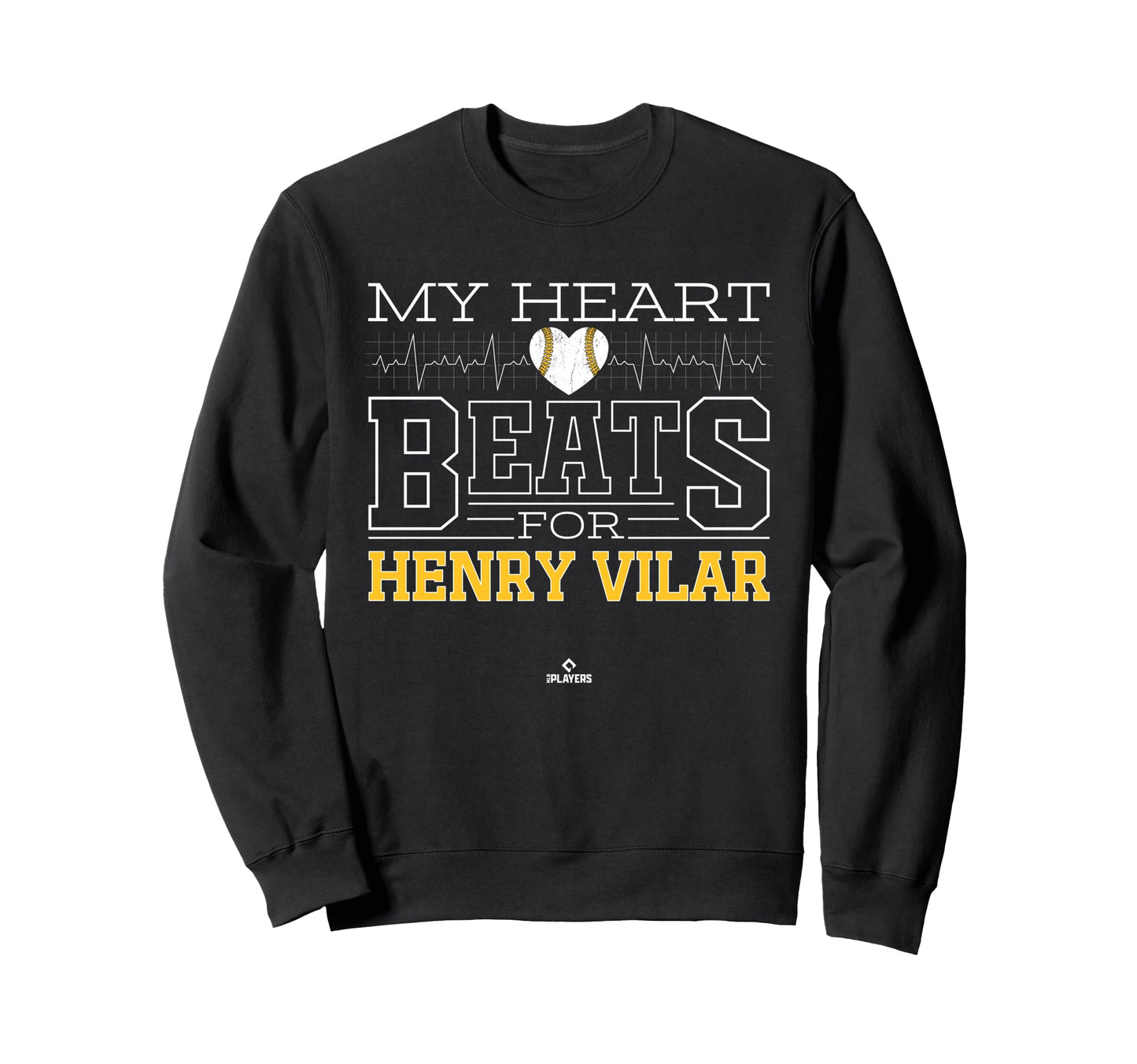 My Heart Beats Henry Vilar Sweatshirt - Casual Everyday Wear for Adults - T-Shirt, Sweatshirt, Hoodie