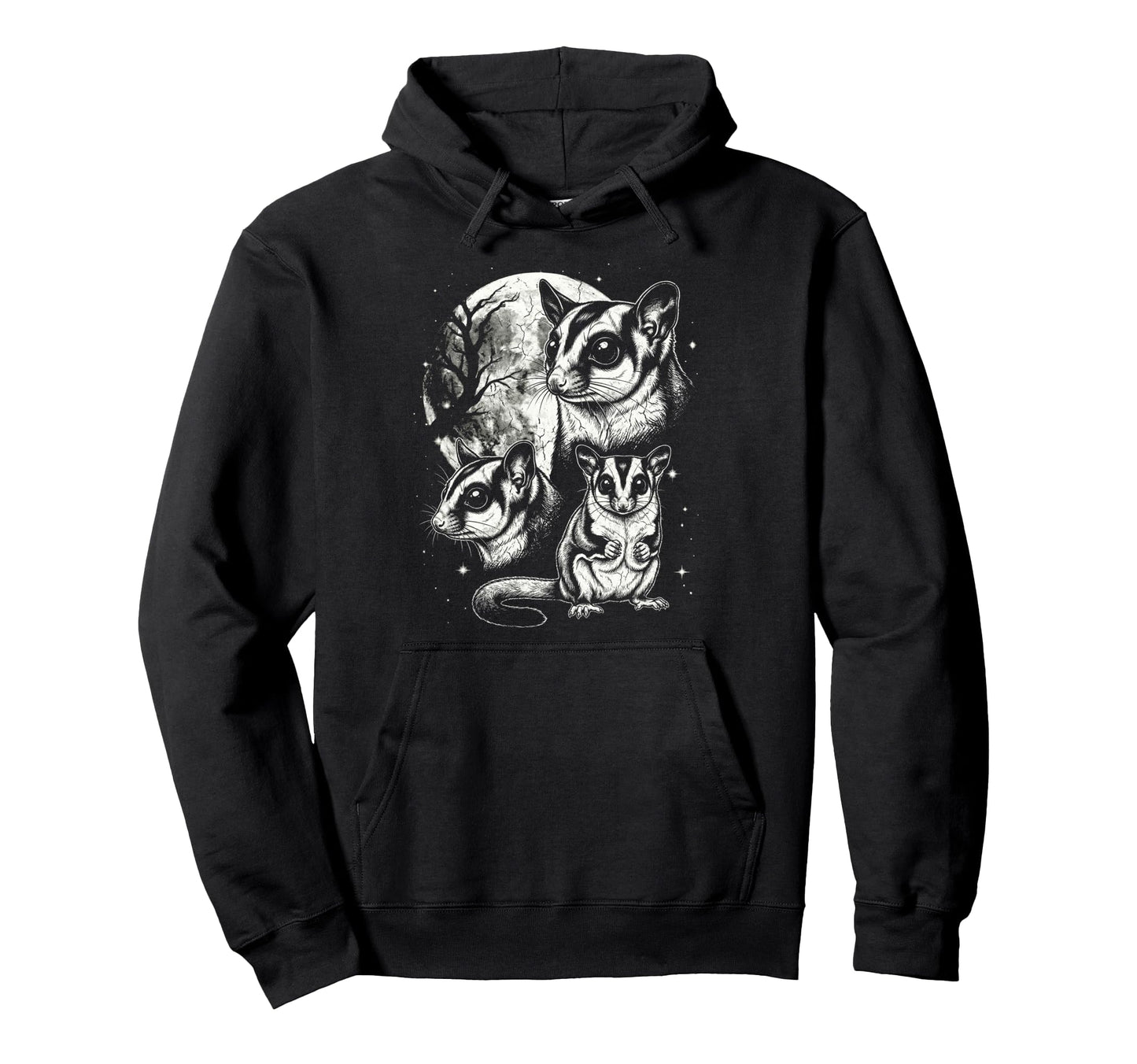 Sugar Glider 90S Aesthetic Y2K Sugar Hoodie - Graphic Print for Adults - T-Shirt, Sweatshirt, Hoodie