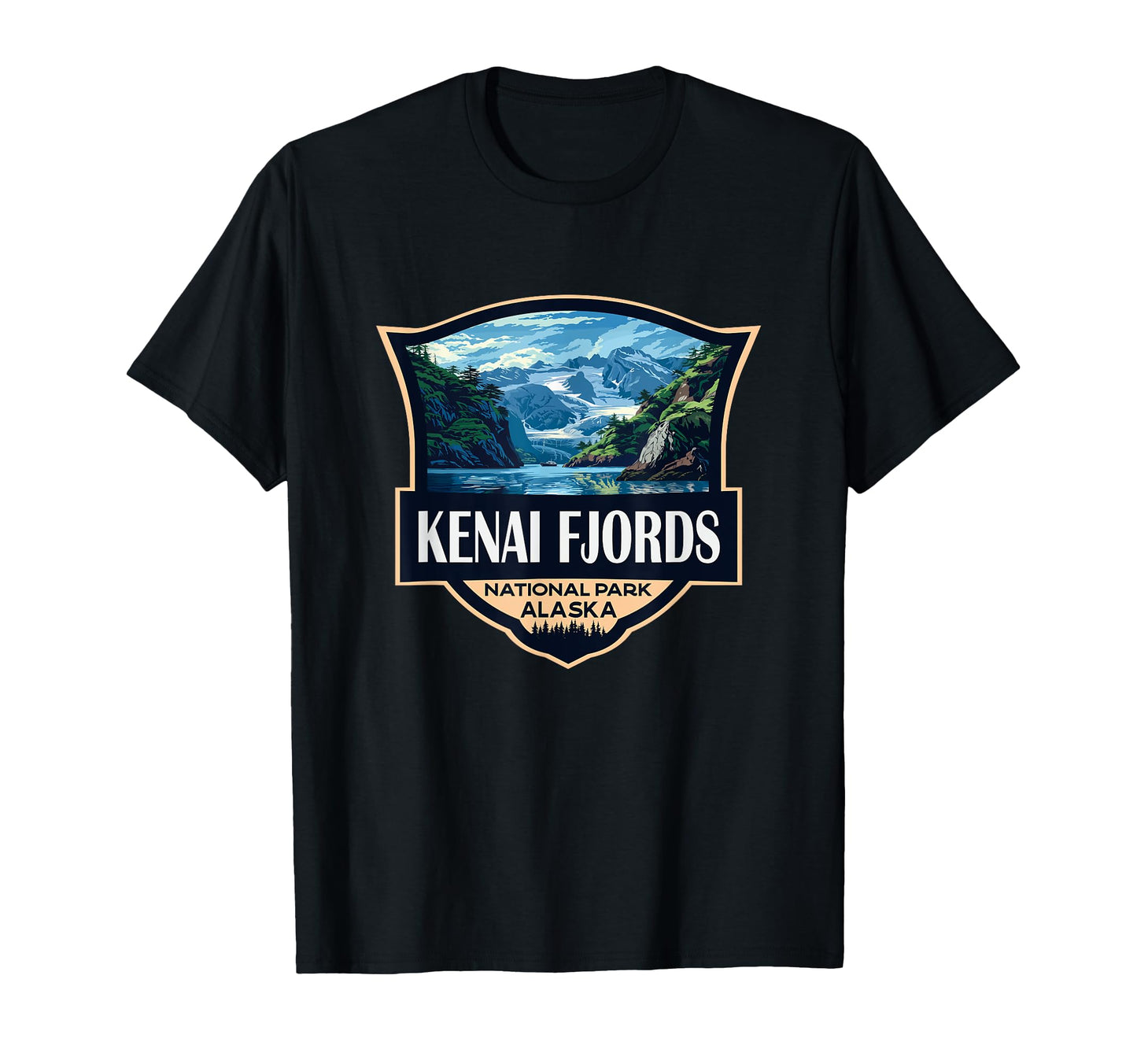 Kenai Fjords National Park T-Shirt - Aesthetic Graphic Men Women - T-Shirt, Sweatshirt, Hoodie