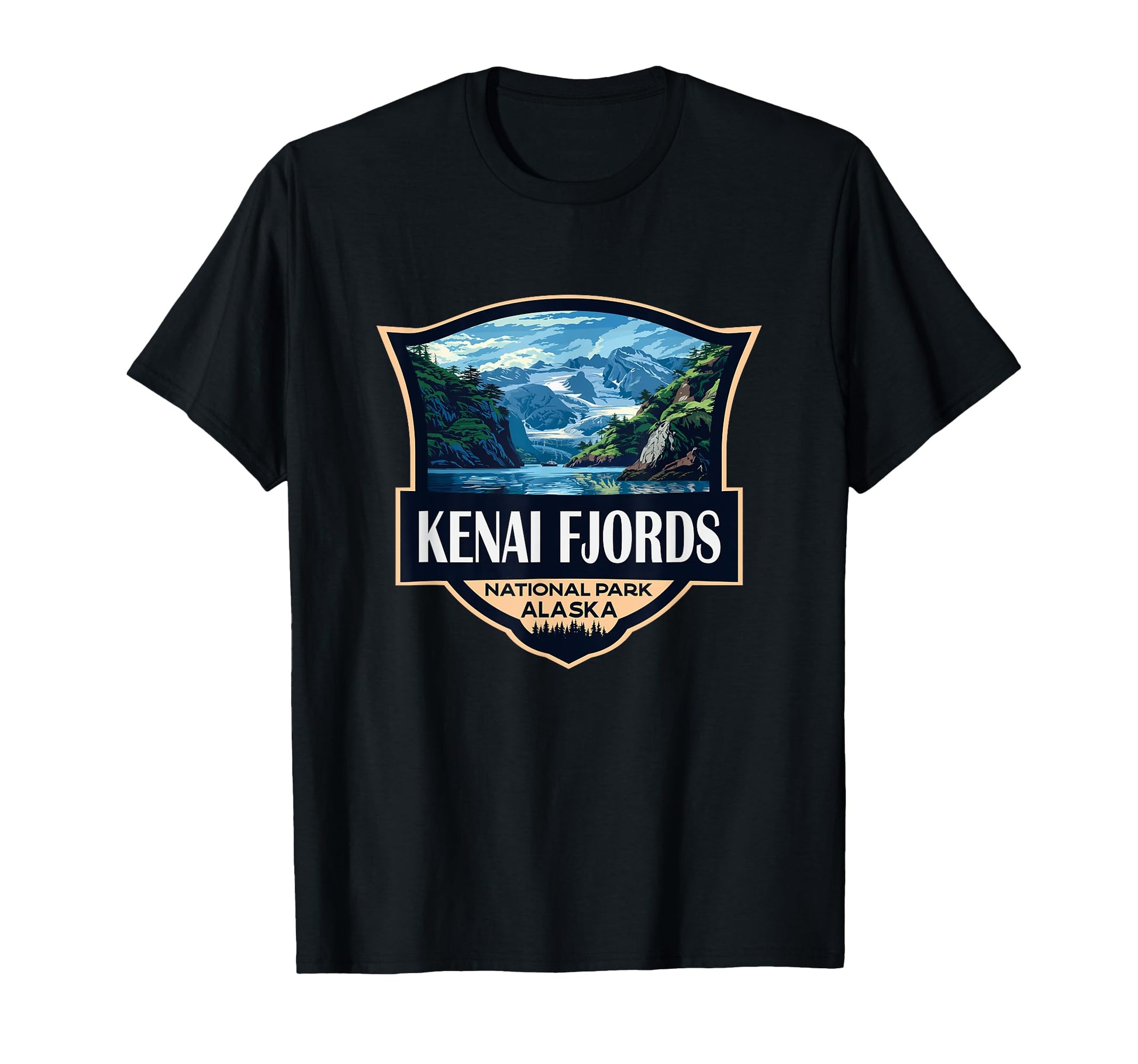 Kenai Fjords National Park T-Shirt - Aesthetic Graphic Men Women - T-Shirt, Sweatshirt, Hoodie