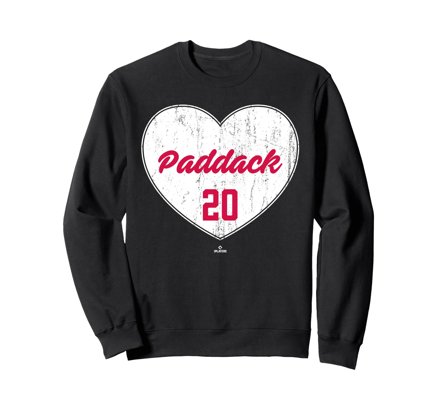 Distressed Heart Chris Paddack Minnesota Sweatshirt - Graphic Print Unisex - T-Shirt, Sweatshirt, Hoodie