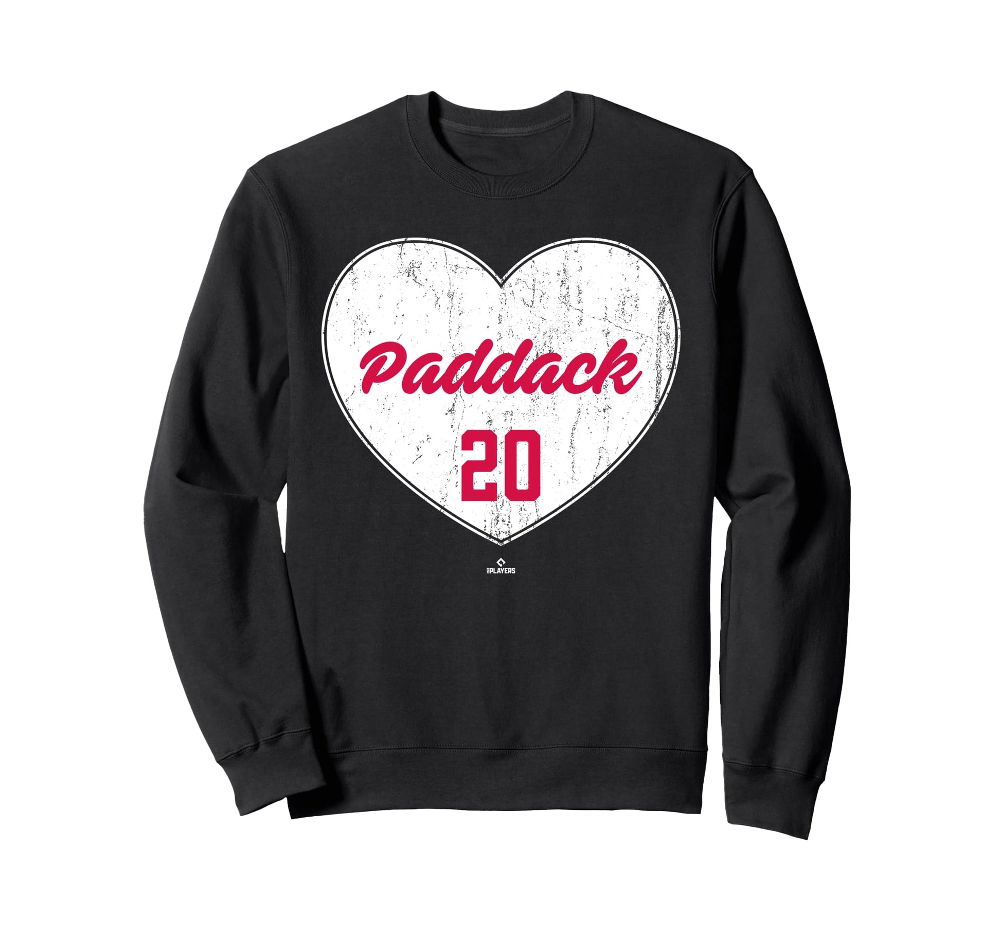 Distressed Heart Chris Paddack Minnesota Sweatshirt - Graphic Print Unisex - T-Shirt, Sweatshirt, Hoodie