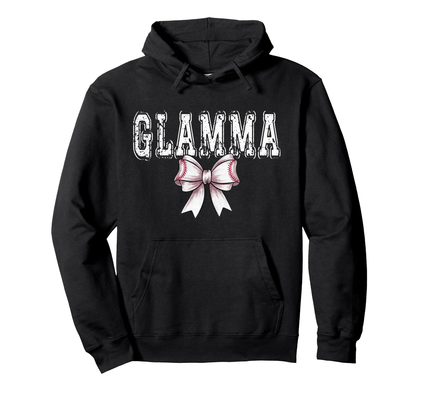 Coquette Baseball Glamma Spirit Hoodie - Custom Art Print for Adults - T-Shirt, Sweatshirt, Hoodie