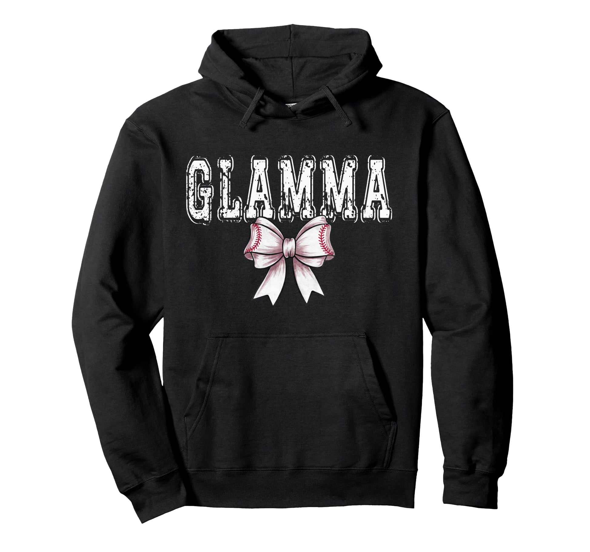 Coquette Baseball Glamma Spirit Hoodie - Custom Art Print for Adults - T-Shirt, Sweatshirt, Hoodie