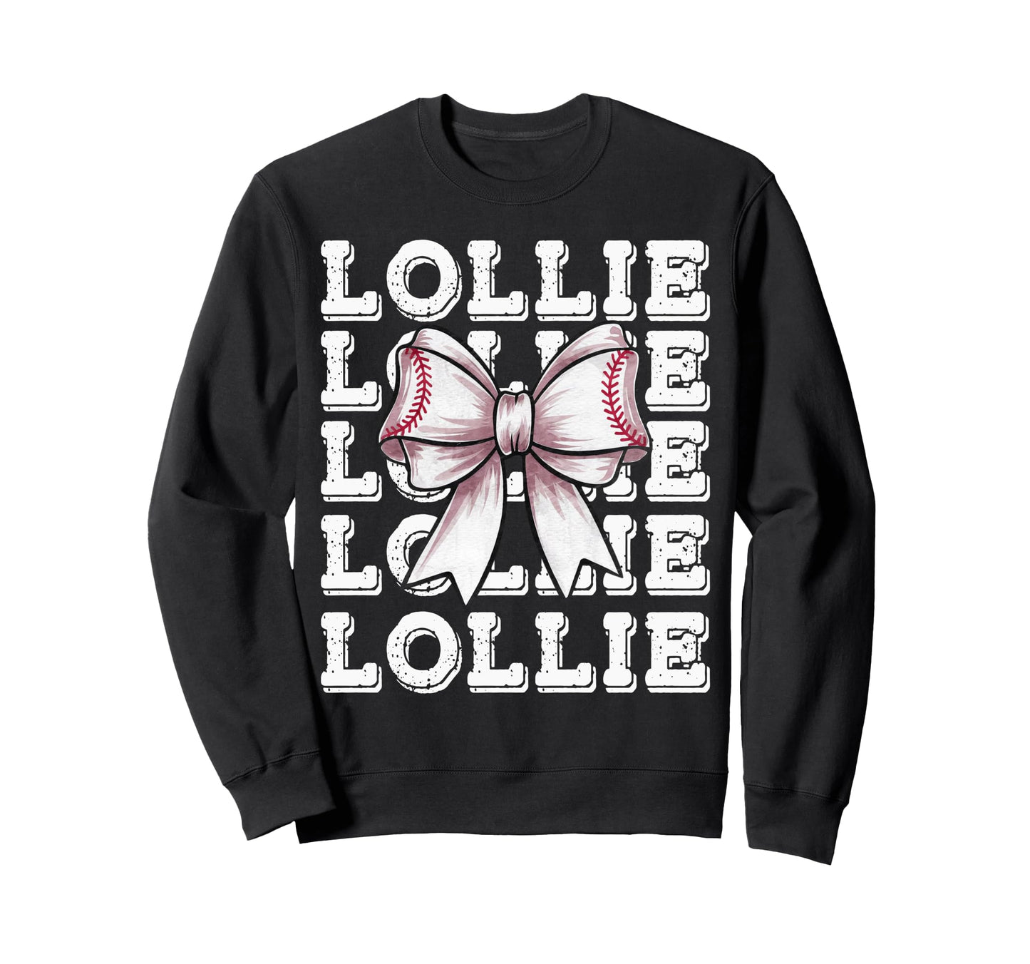 Coquette Baseball Lollie Matching Sweatshirt - Novelty Apparel Unisex - T-Shirt, Sweatshirt, Hoodie