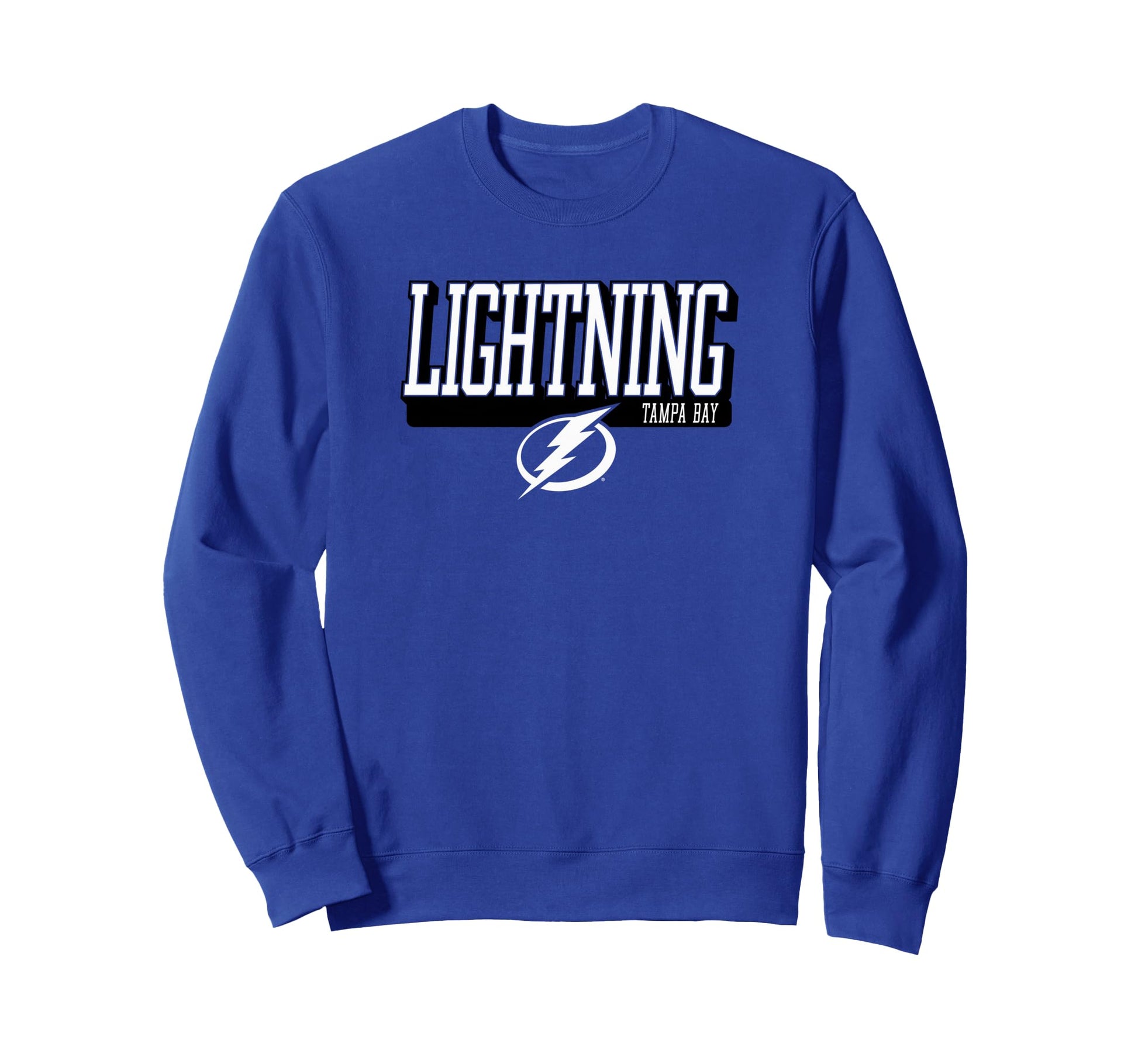 Tampa Bay Lightning Faceoff Royal Sweatshirt - Novelty Apparel Men Women - T-Shirt, Sweatshirt, Hoodie
