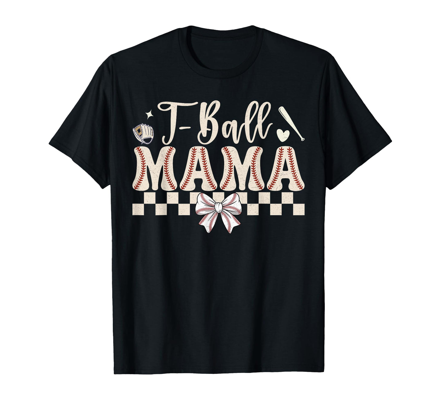 Coquette Tball Mama Baseball Mama T-Shirt - Fun Novelty Design for Adults - T-Shirt, Sweatshirt, Hoodie