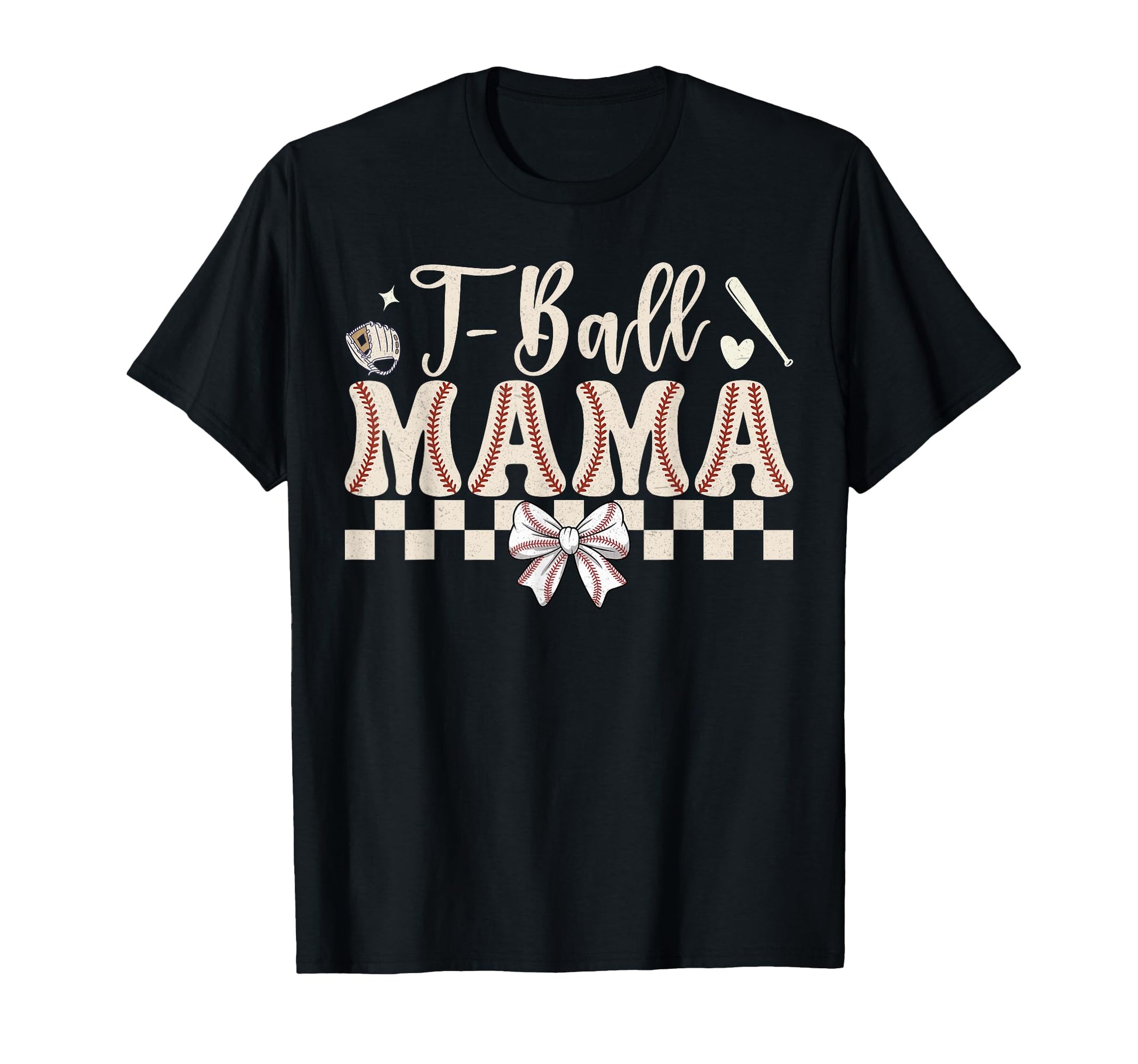 Coquette Tball Mama Baseball Mama T-Shirt - Fun Novelty Design for Adults - T-Shirt, Sweatshirt, Hoodie