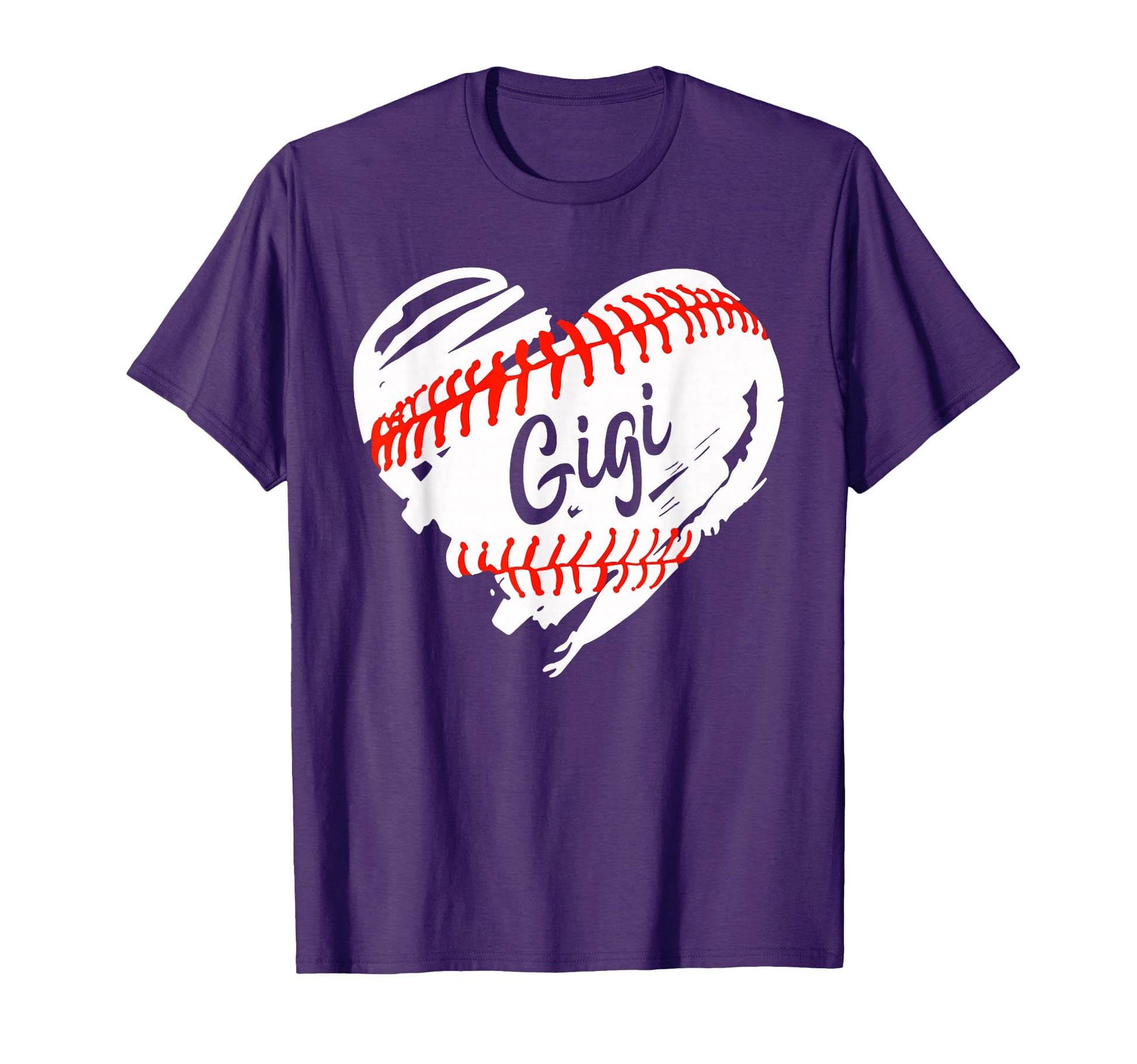 Baseball Heart Baseball Gigi Softball T-Shirt - Unique Graphic for Adults - T-Shirt, Sweatshirt, Hoodie