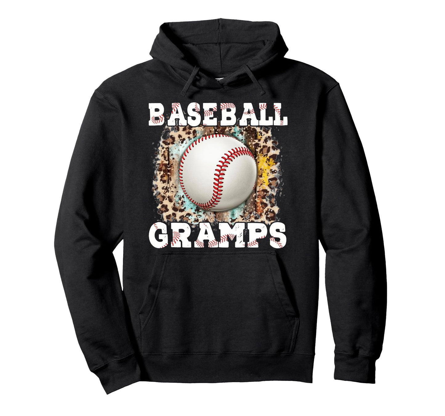 Baseball Sports Player Leopard Baseball Hoodie - Aesthetic Graphic Unisex - T-Shirt, Sweatshirt, Hoodie