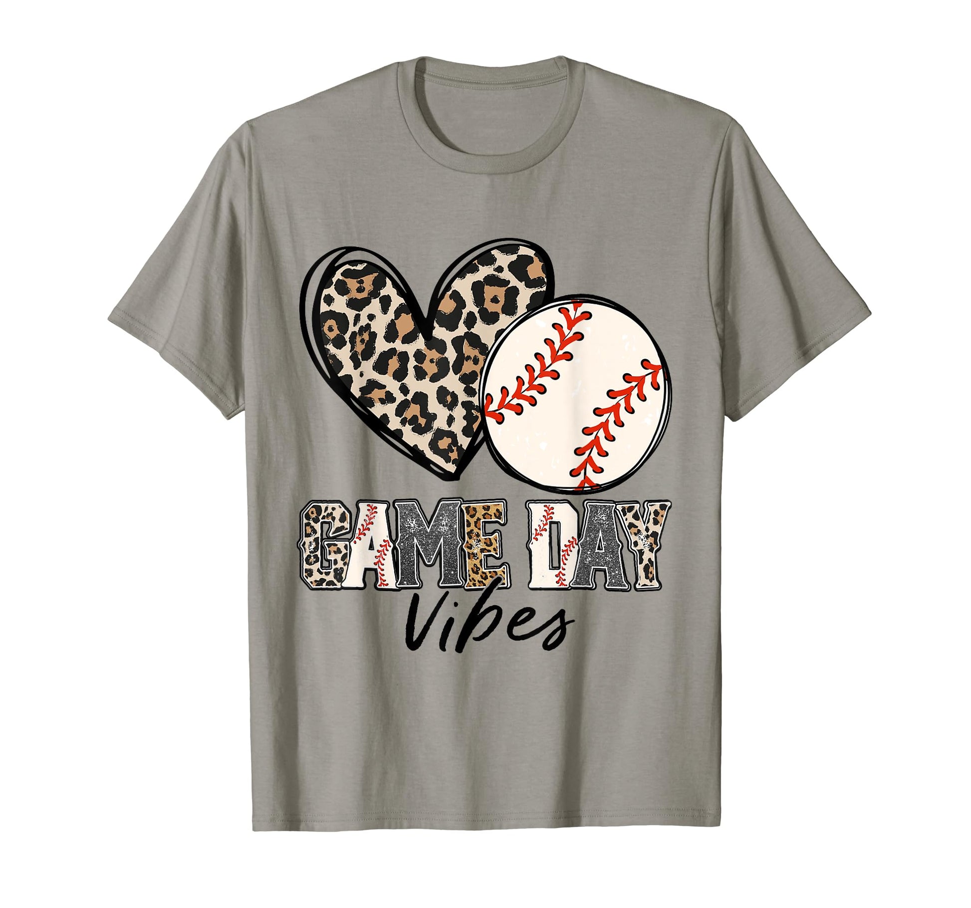 Baseball Game Day Vibes Baseball Mom T-Shirt - Unique Graphic Men Women - T-Shirt, Sweatshirt, Hoodie