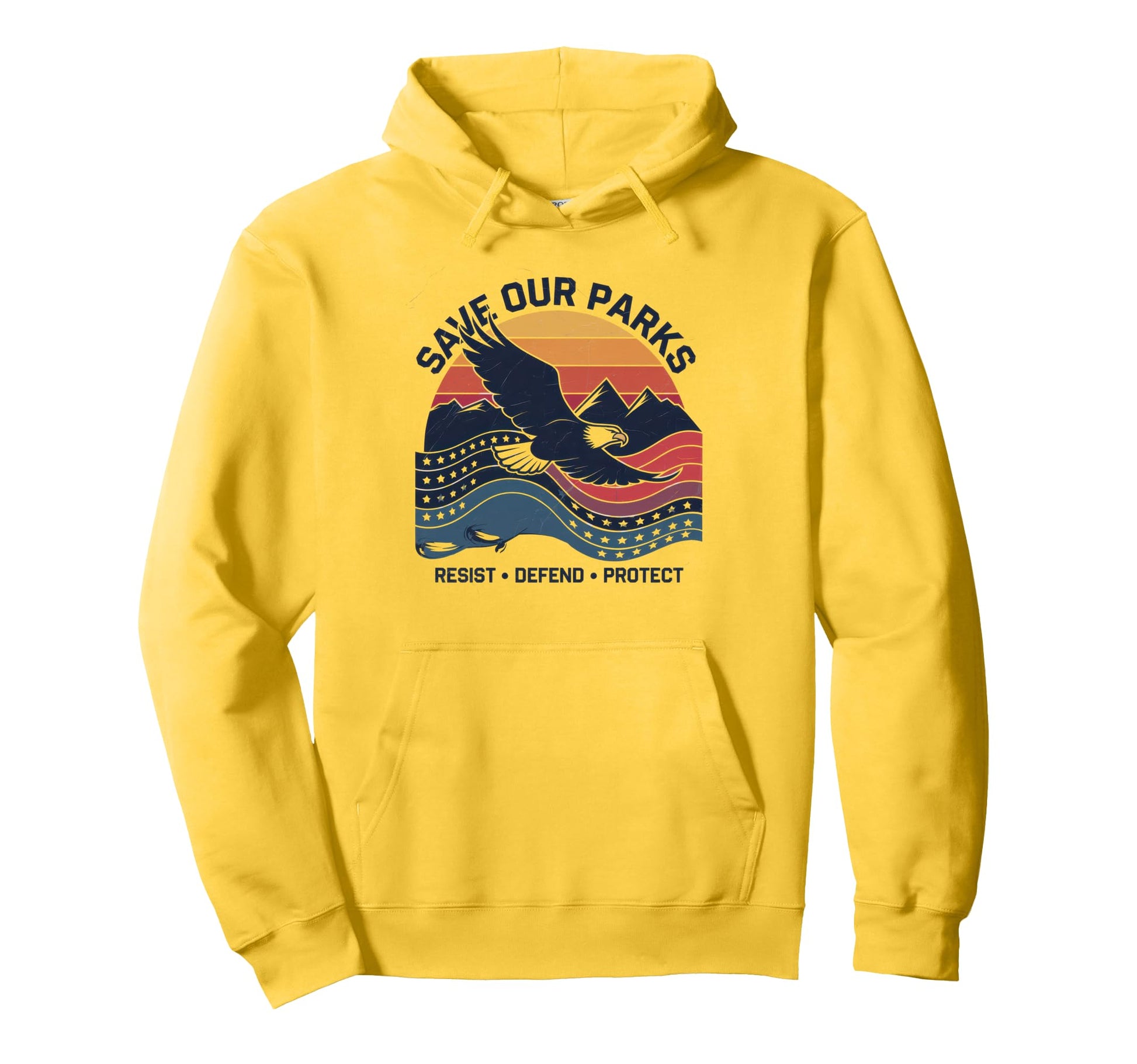 Save Our Parks Protect National Park Hoodie - Minimalist Print Unisex - T-Shirt, Sweatshirt, Hoodie