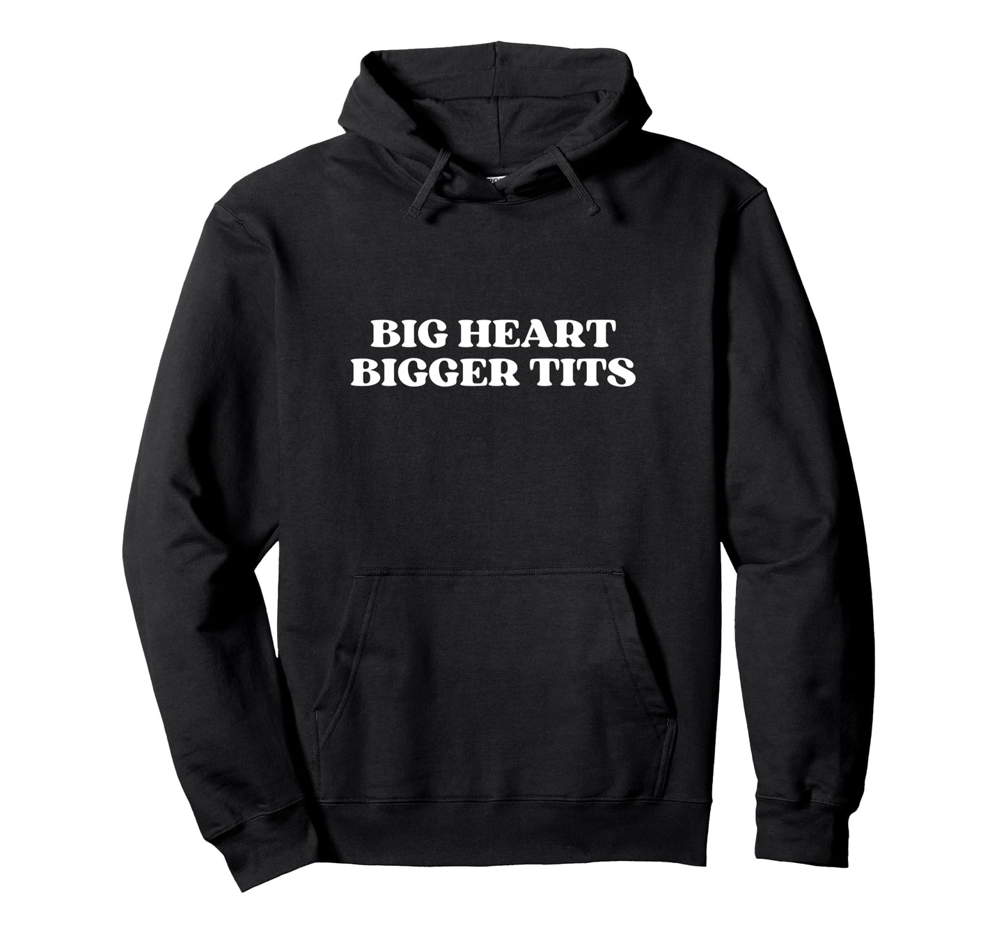 Big Heart Bigger Tits Y2K Aesthetic Hoodie - Aesthetic Graphic Men Women - T-Shirt, Sweatshirt, Hoodie