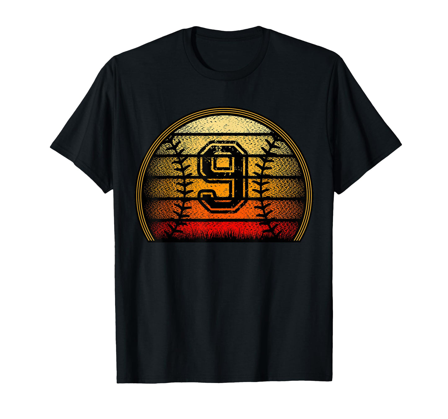 9Th Birthday Baseball 9 Year Old T-Shirt - Novelty Apparel for Adults - T-Shirt, Sweatshirt, Hoodie
