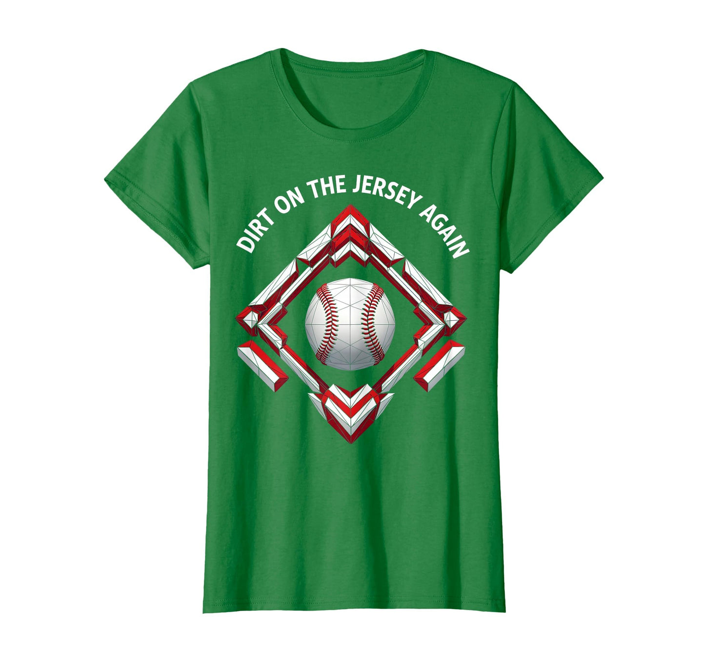 Dirt Jersey Again Baseball Mom T-Shirt - Fun Novelty Design for Adults - T-Shirt, Sweatshirt, Hoodie