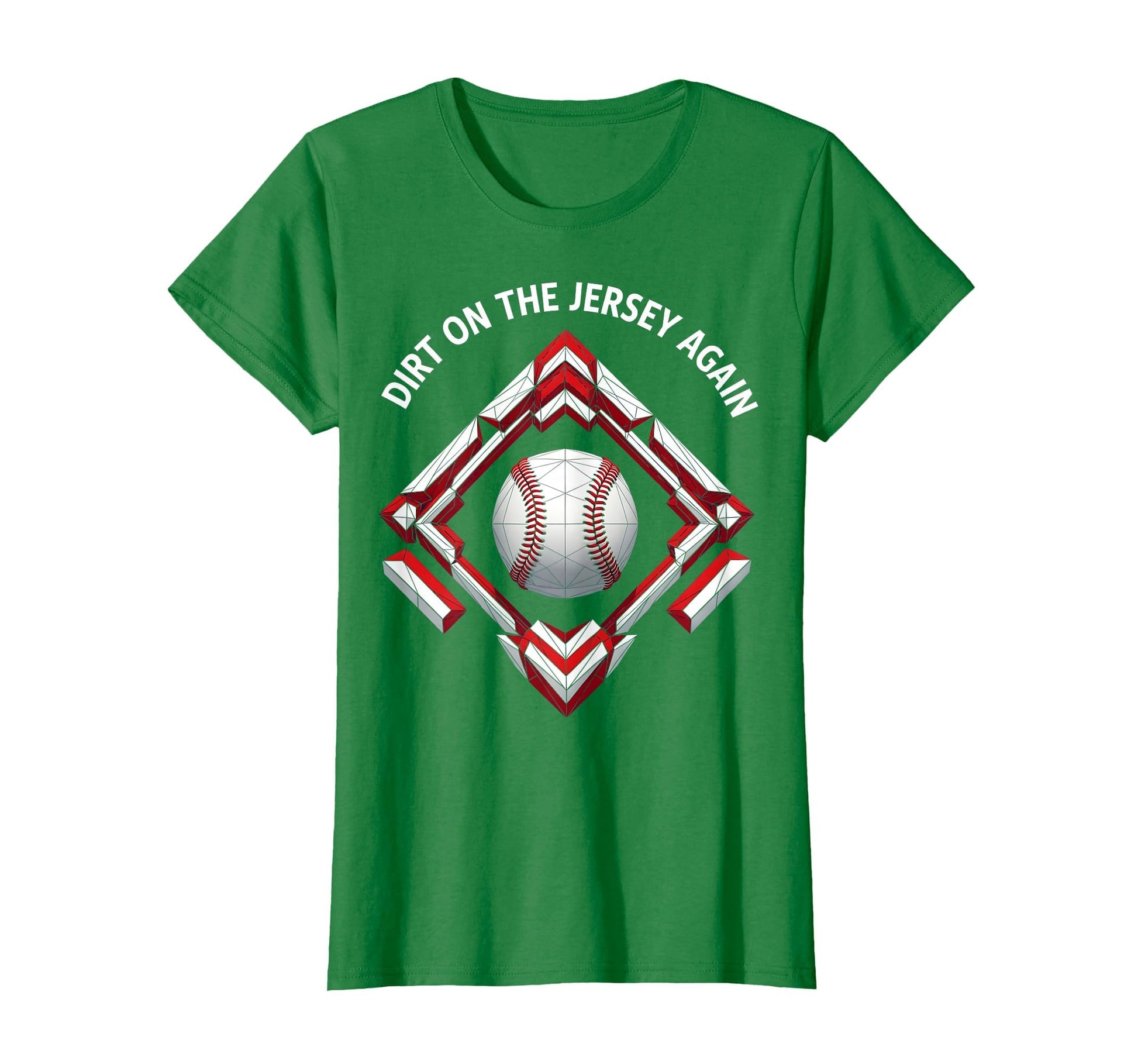 Dirt Jersey Again Baseball Mom T-Shirt - Fun Novelty Design for Adults - T-Shirt, Sweatshirt, Hoodie