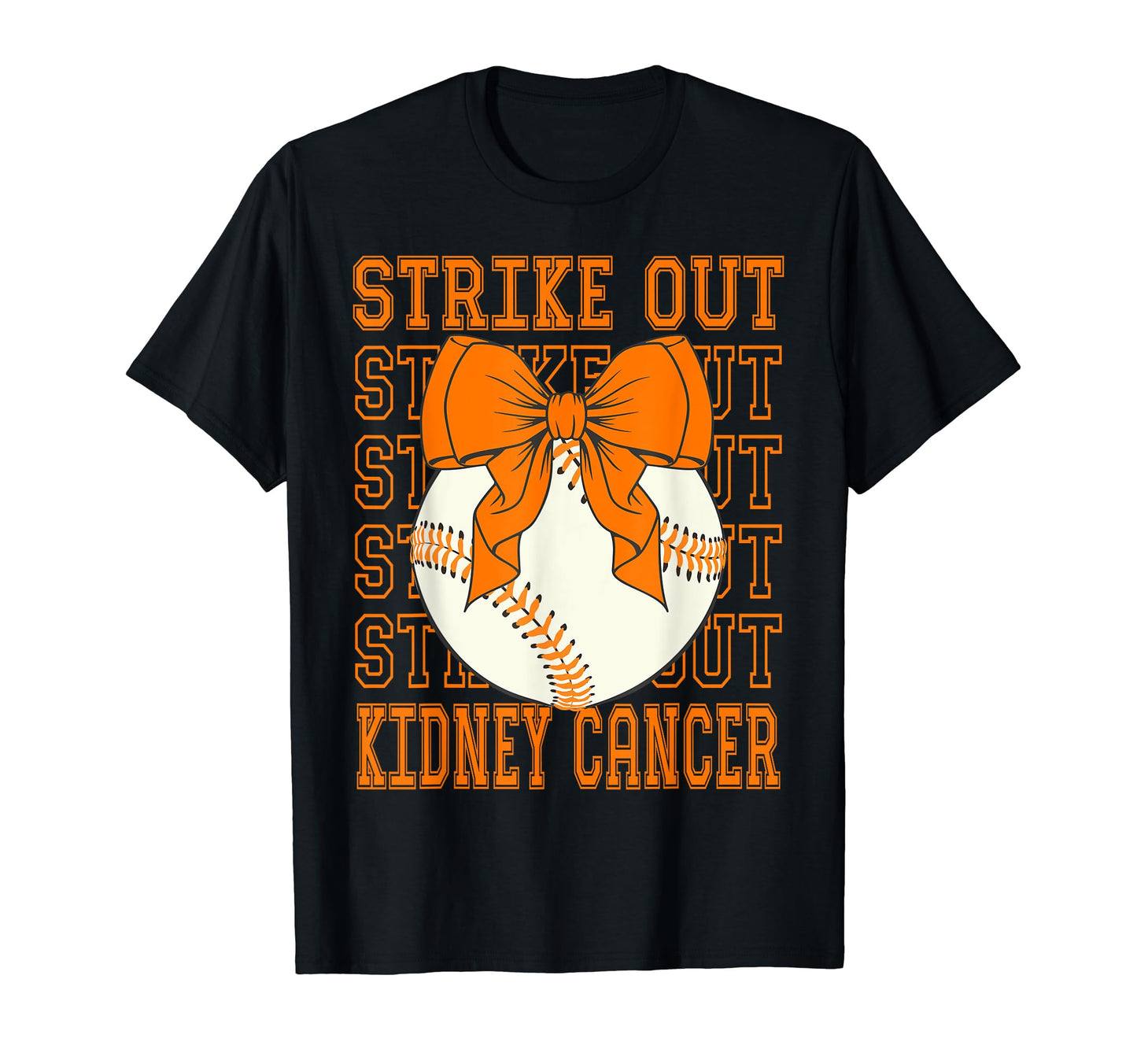 Kidney Cancer Awareness Orange T-Shirt - Custom Art Print for Adults - T-Shirt, Sweatshirt, Hoodie