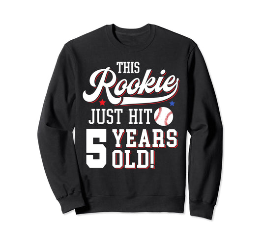 Baseball Birthday Party This Sweatshirt - Streetwear Style for Adults - T-Shirt, Sweatshirt, Hoodie