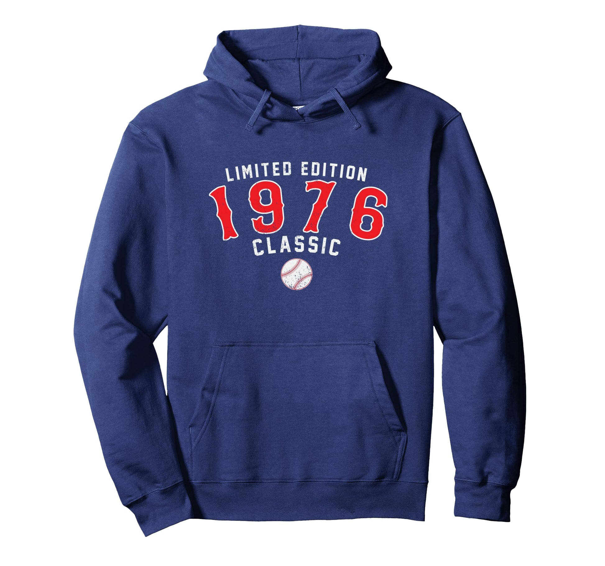 50 Year Old 1976 Baseball 50Th Birthday Hoodie - Novelty Apparel Men Women - T-Shirt, Sweatshirt, Hoodie