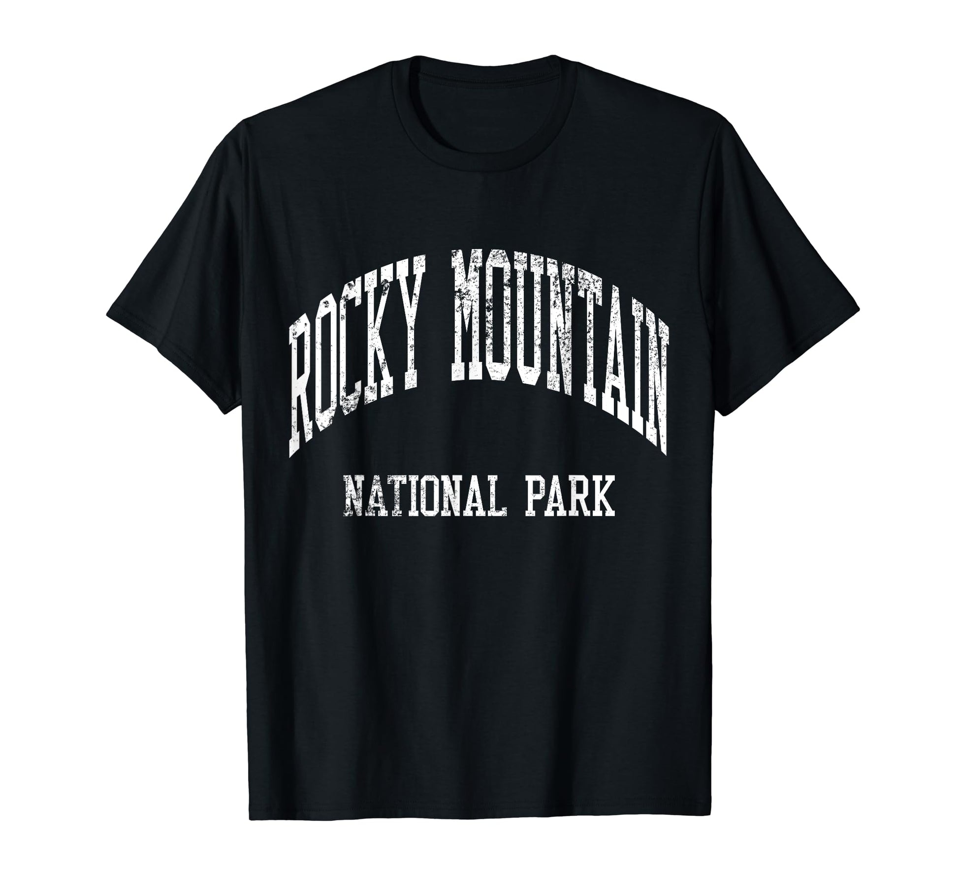 Rocky Mountain National Park 70S T-Shirt - Casual Everyday Wear for Adults - T-Shirt, Sweatshirt, Hoodie
