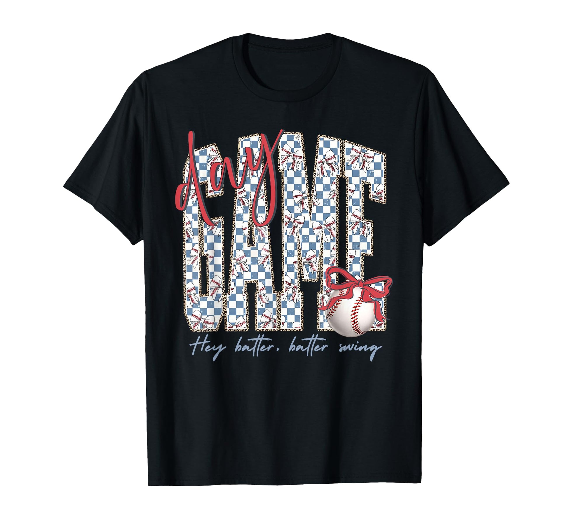 Game Day Coquette Bow Baseball Hey T-Shirt - Trendy Graphic Men Women - T-Shirt, Sweatshirt, Hoodie