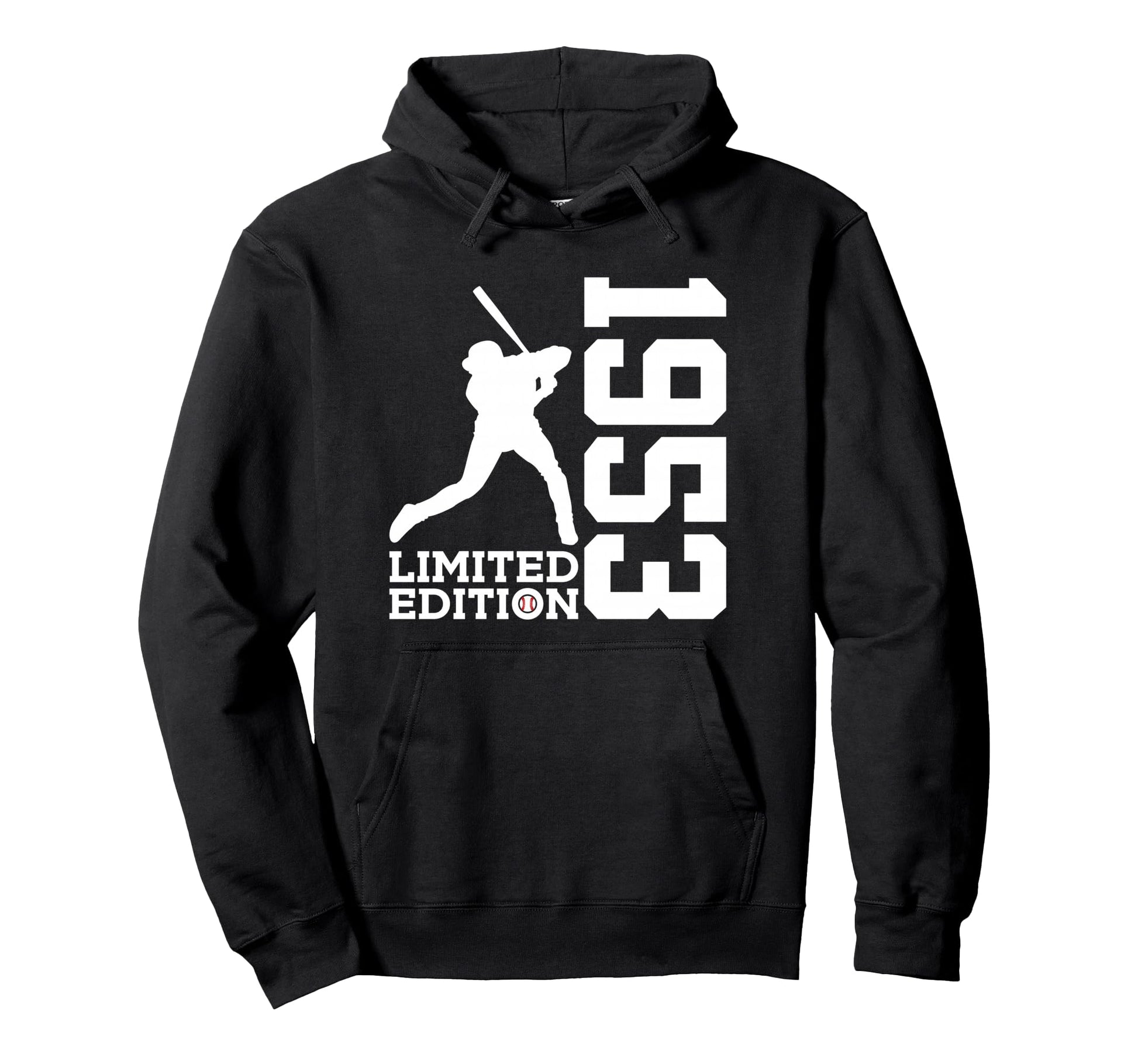 73Rd Birthday Baseball 1953 Hoodie - Custom Art Print Unisex - T-Shirt, Sweatshirt, Hoodie
