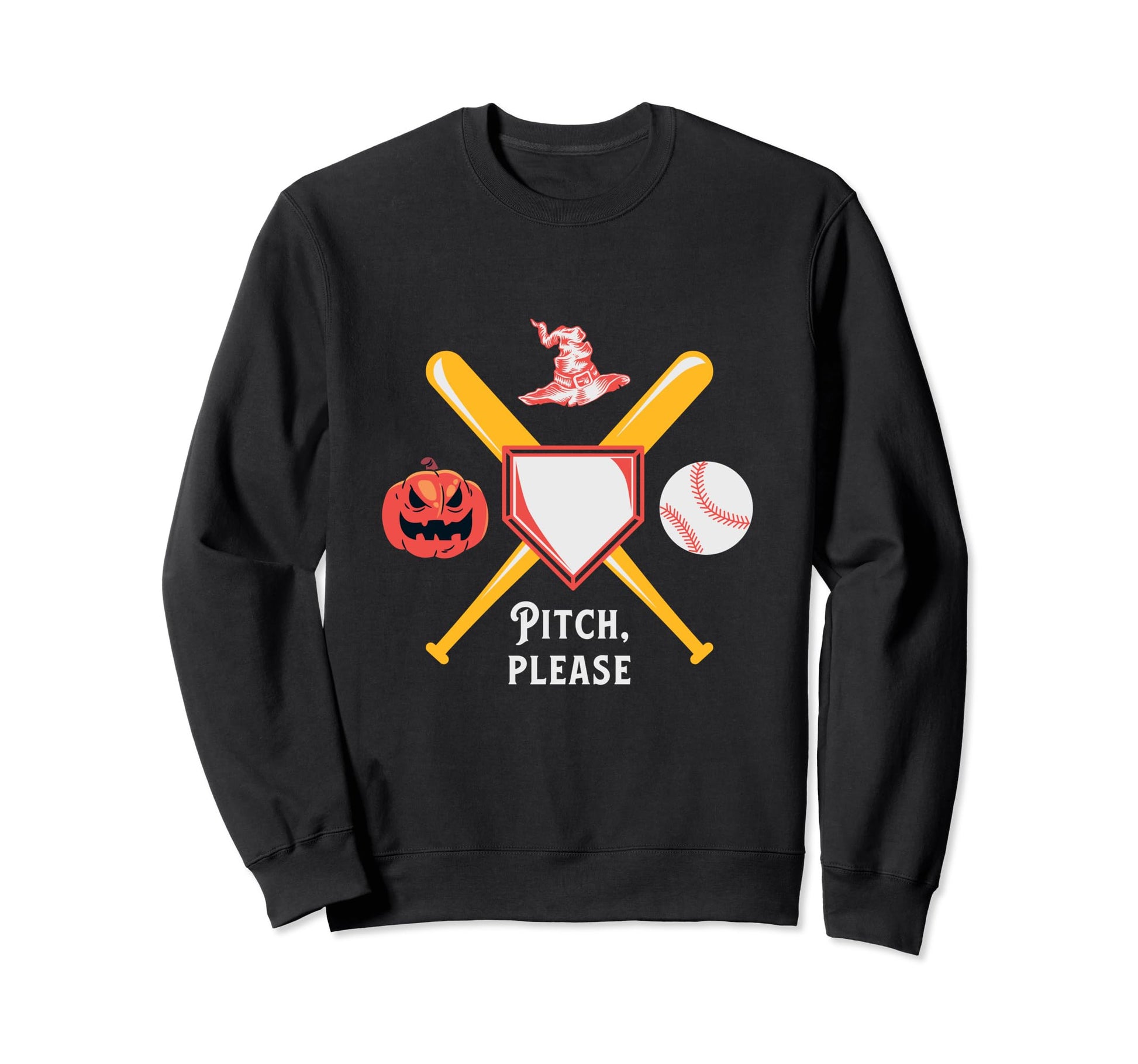 Funny Baseball Player Pitch Sweatshirt - Casual Everyday Wear Unisex - T-Shirt, Sweatshirt, Hoodie