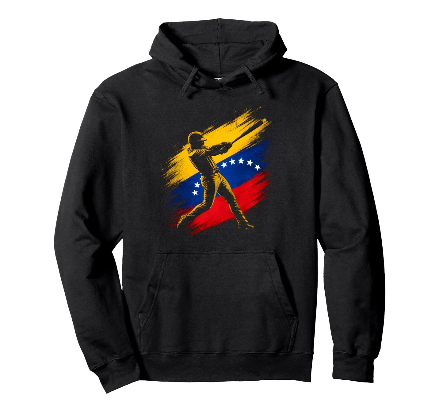 Venezuela Baseball Flag Heritage Hoodie - Unique Graphic for Adults - T-Shirt, Sweatshirt, Hoodie